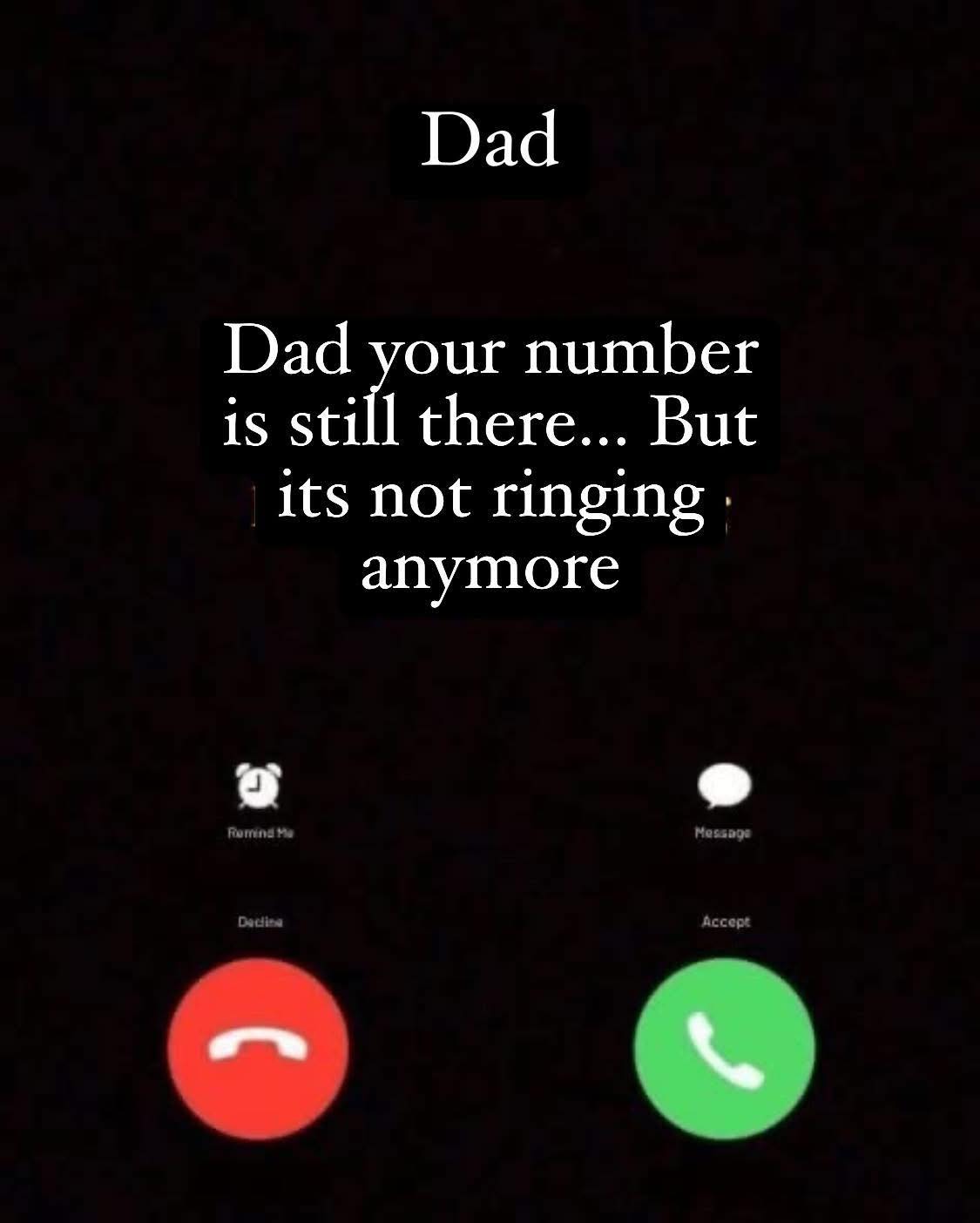 Thankful - One of the most painful moments in losing your dad is ...
