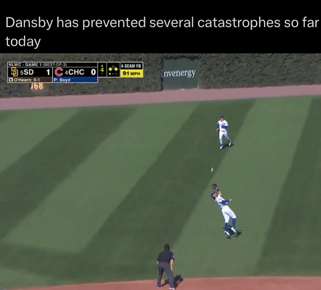 Barstool - What a snag from Dansby to keep it a one score game | Facebook