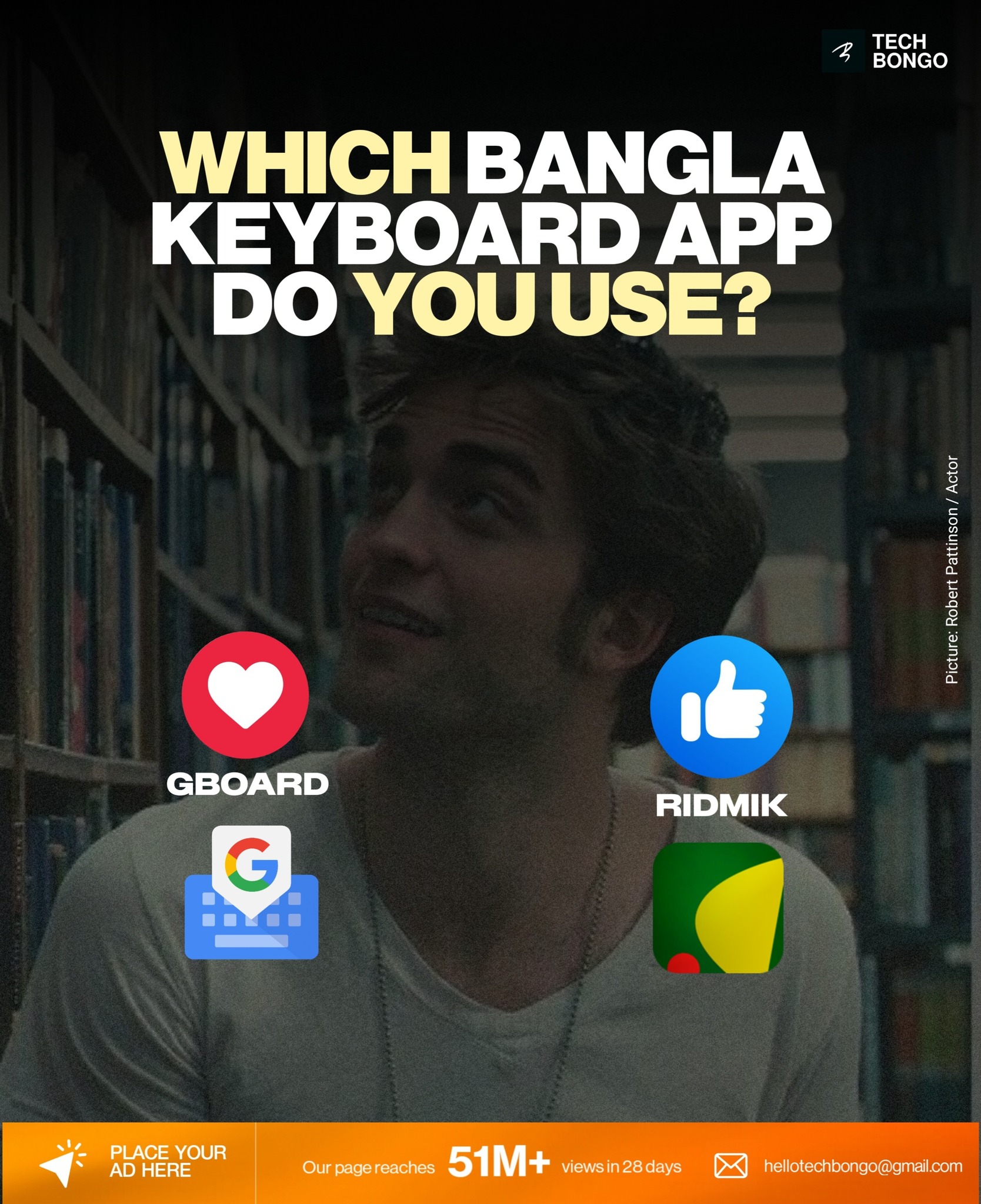 TECH - I want to see which keyboard app is most used in Bangladesh ...