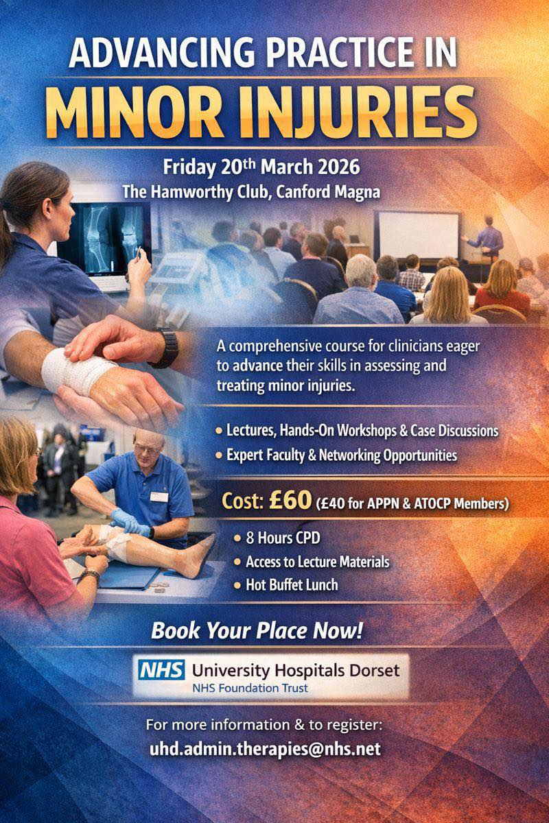 Association of Trauma and Orthopaedic Chartered Physiotherapists - ATOCP