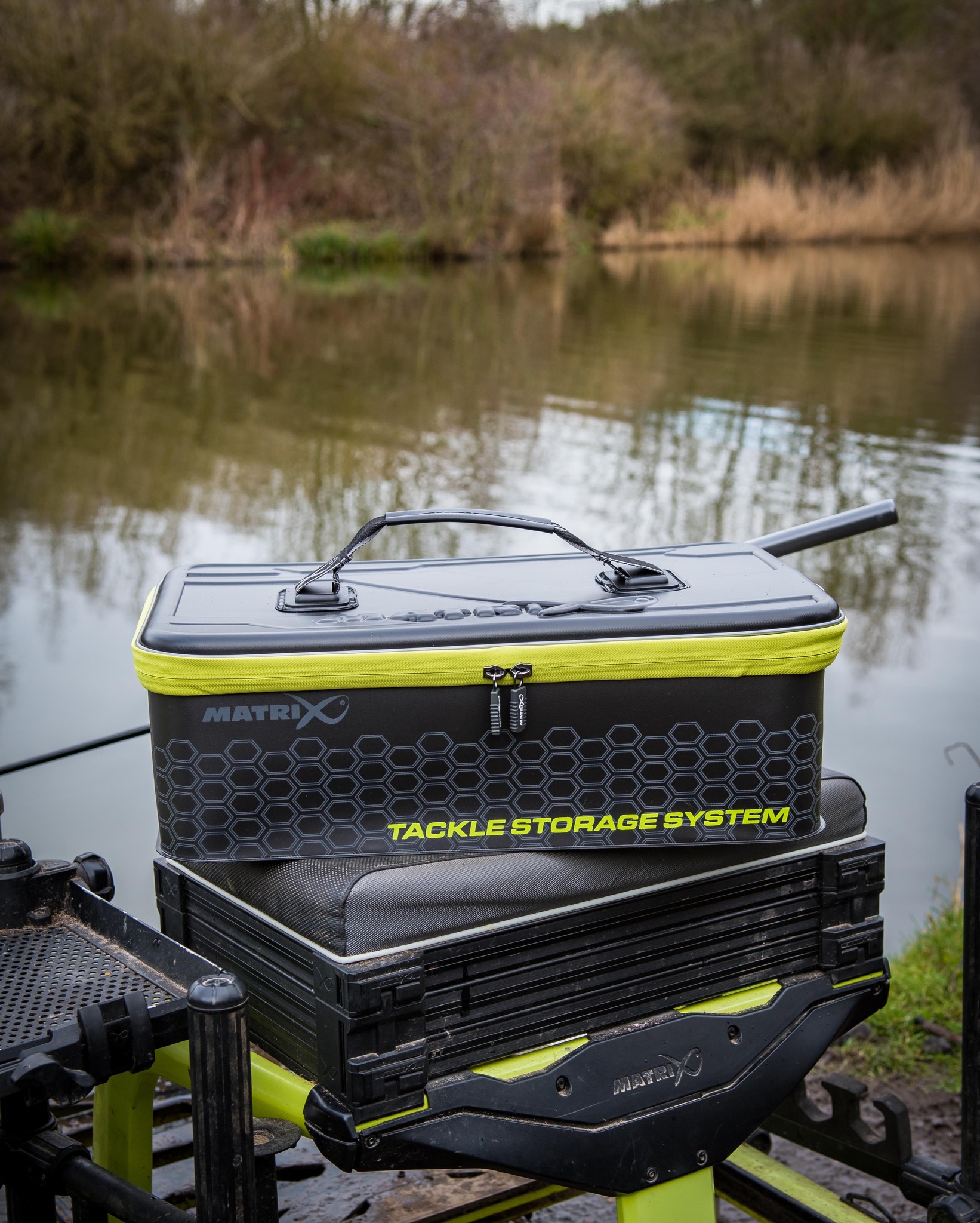 eva tackle box Matrix Storage System Shimano EVA Tackle Bag
