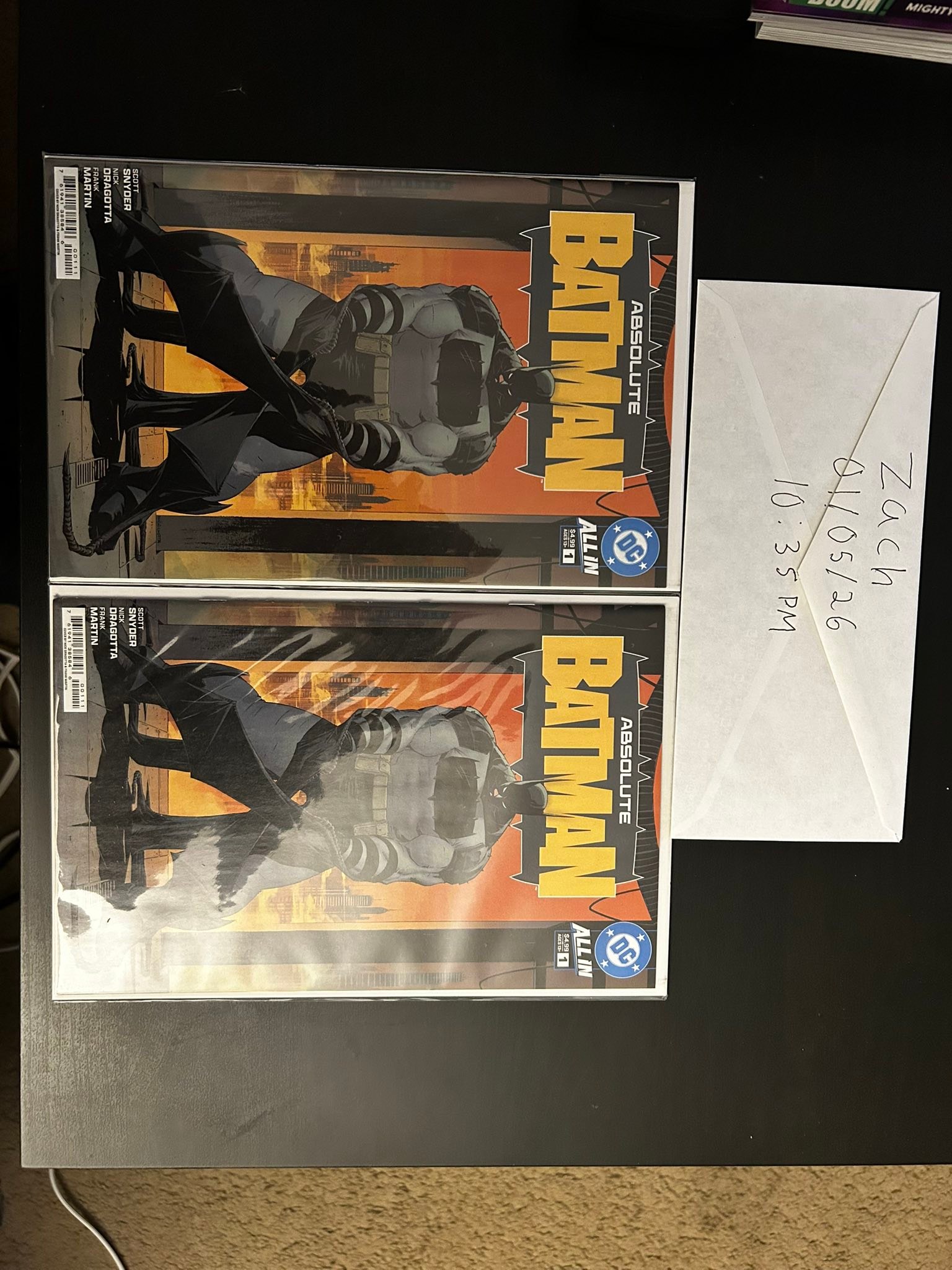 Perfect condition Absolute Batman 1-14 for sale or trade for