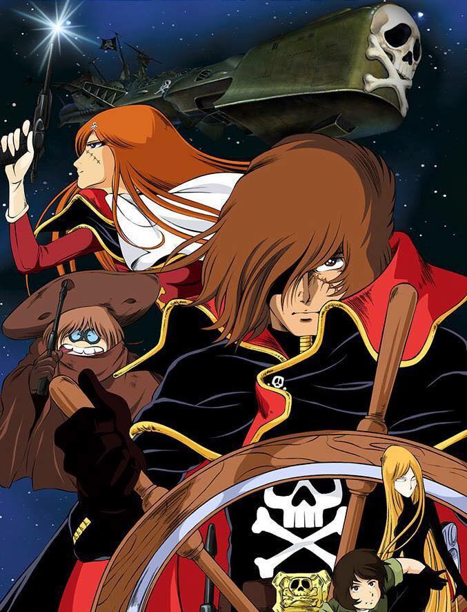 Space Pirate Captain Harlock by Leiji Matsumoto - Abystoma