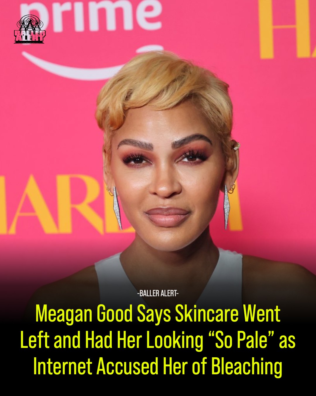 Meagan Good opens up about a dermatology appointment that went wrong, which led to her being dragged on social media and accused of skin bleaching. “I start using the product and I
