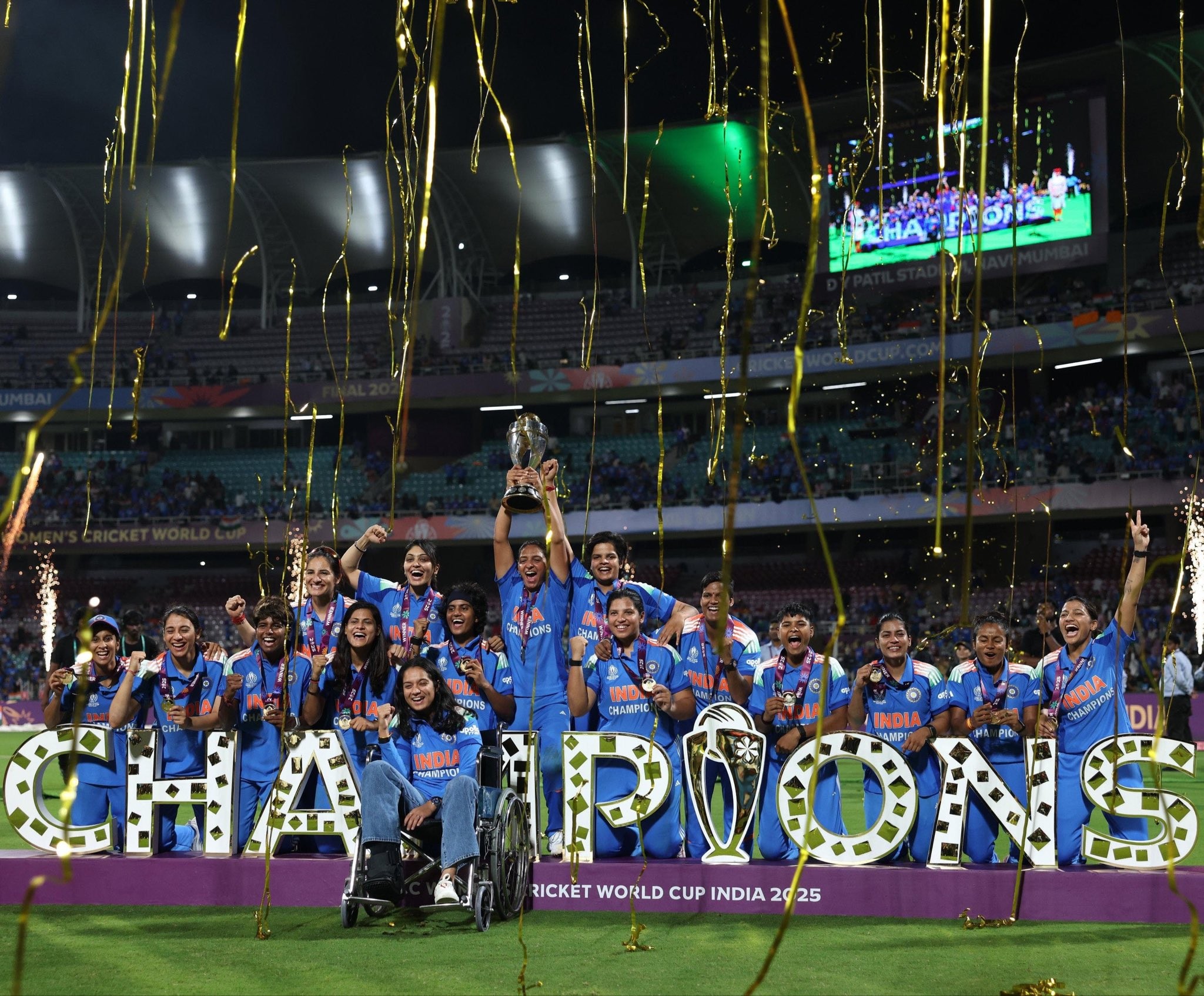 The Indian women’s cricket team has... - YS Jagan Mohan Reddy | Facebook