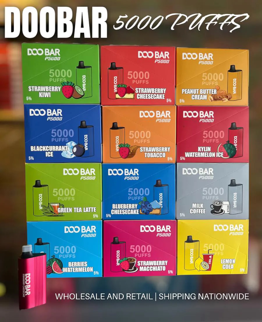 dhose bar vape NEW 😍 DOO 5000 PUFFS DISPOSABLE POD ✓5000 Puffs Flavors:Tropical Mango Buy Blue Raz Ice fbt-badge:Popular Shortfill