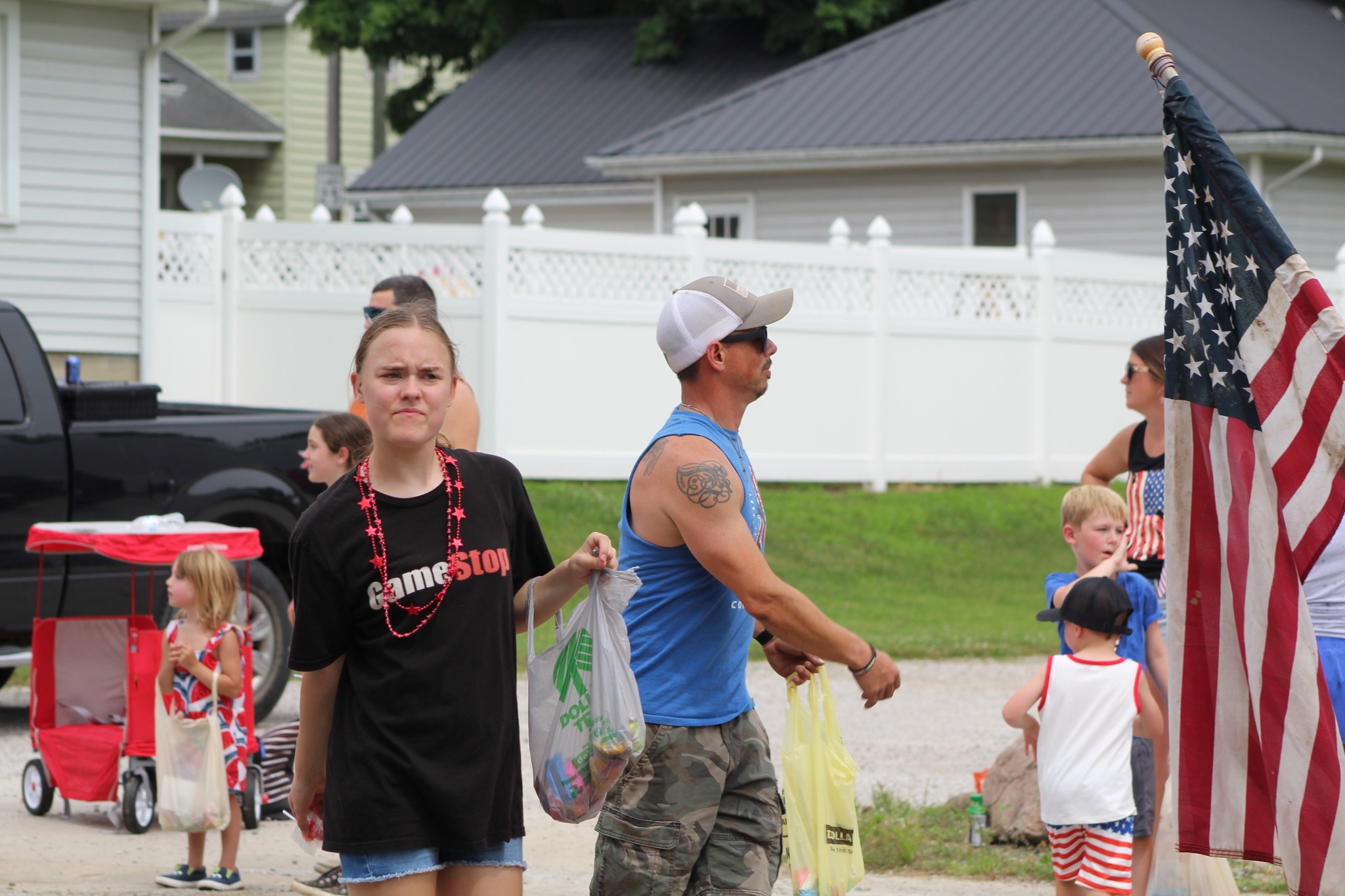 Cass - 2025 July 4 Parade in Twelve Mile, Indiana. Photo by Phill Dials ...