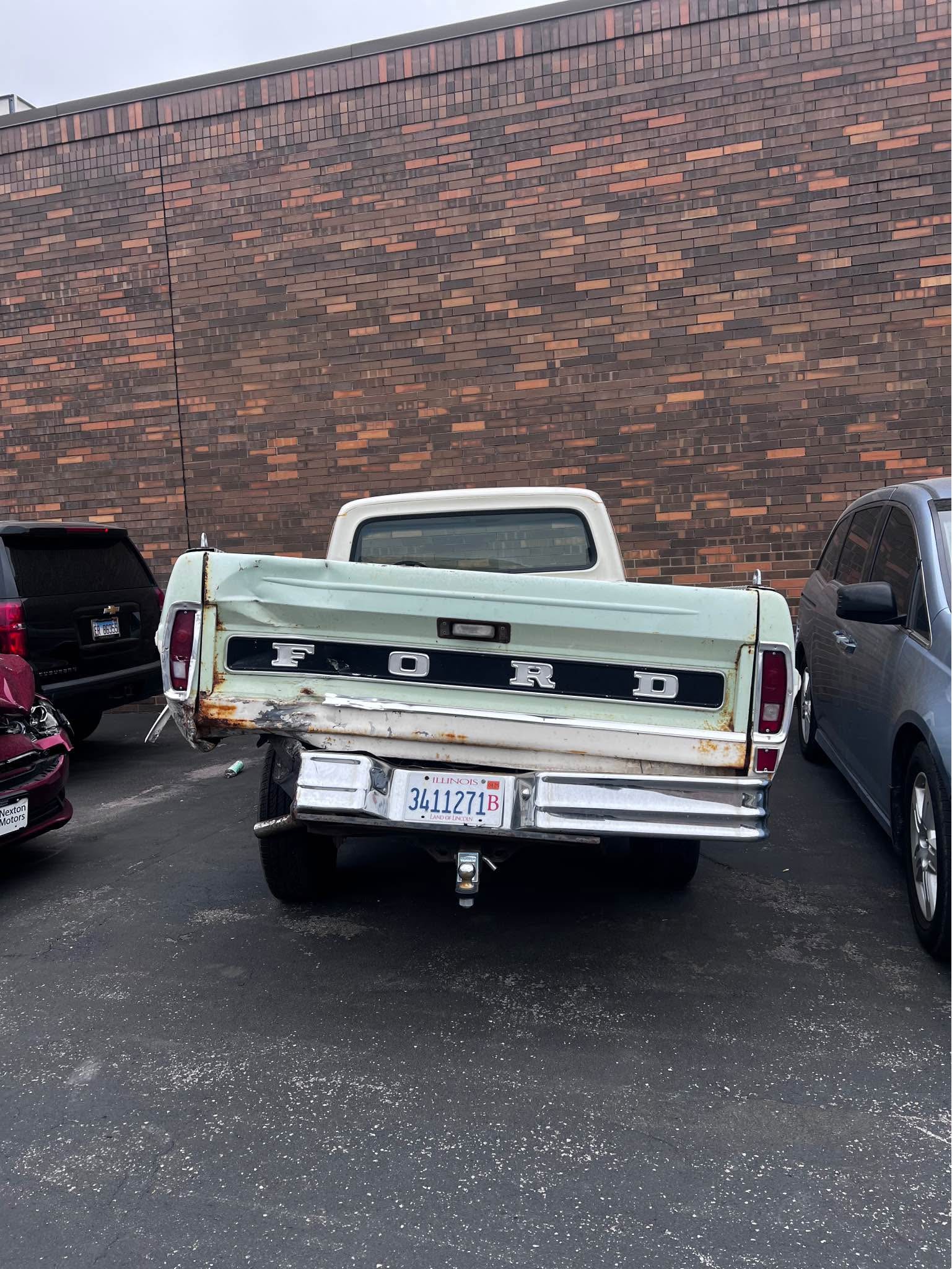 1971 FORD F100 long bed. *RECENTLY SMASHED* - Commercial Vehicles ...