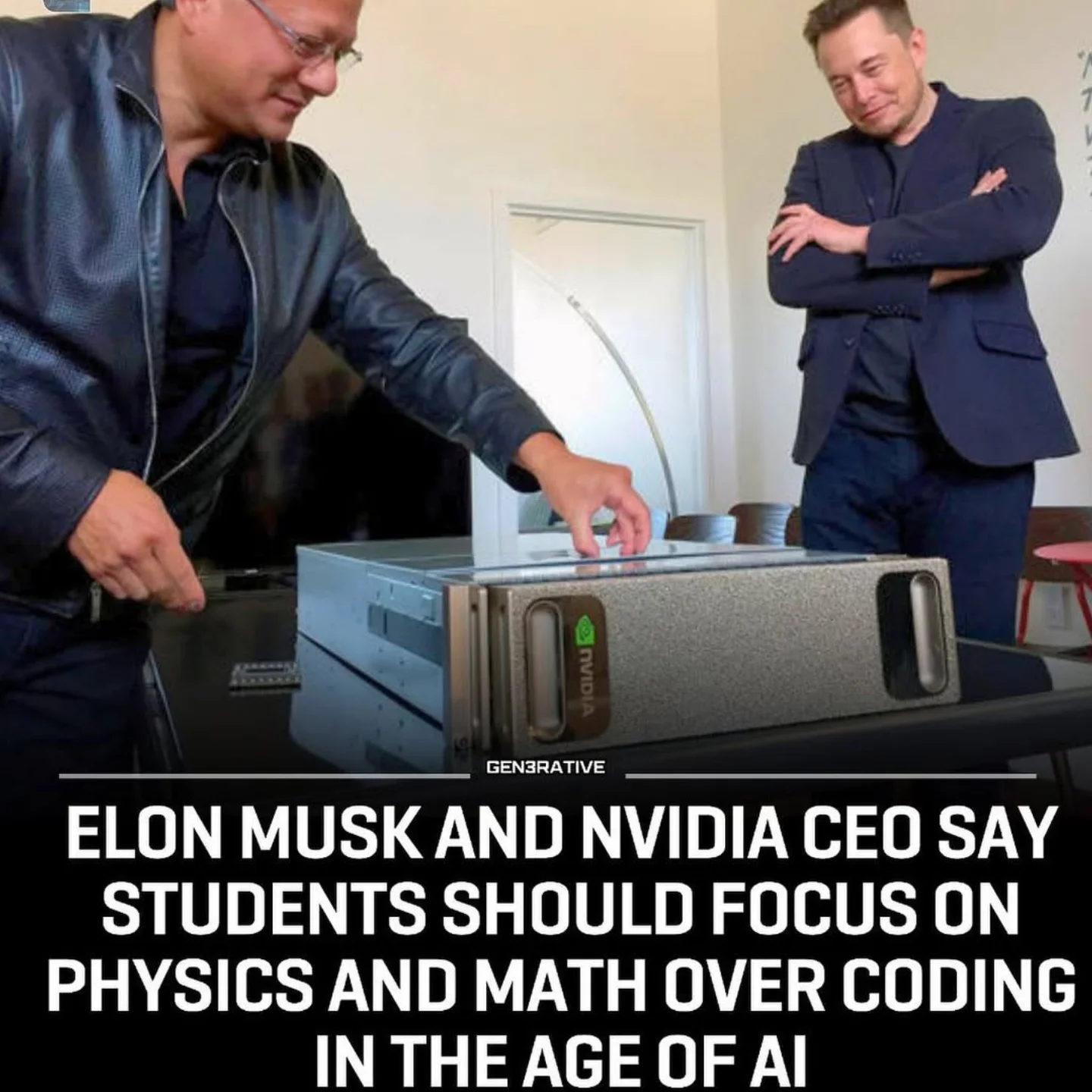 EMU - Elon Musk and Nvidia’s CEO say physics and math matter more than ...
