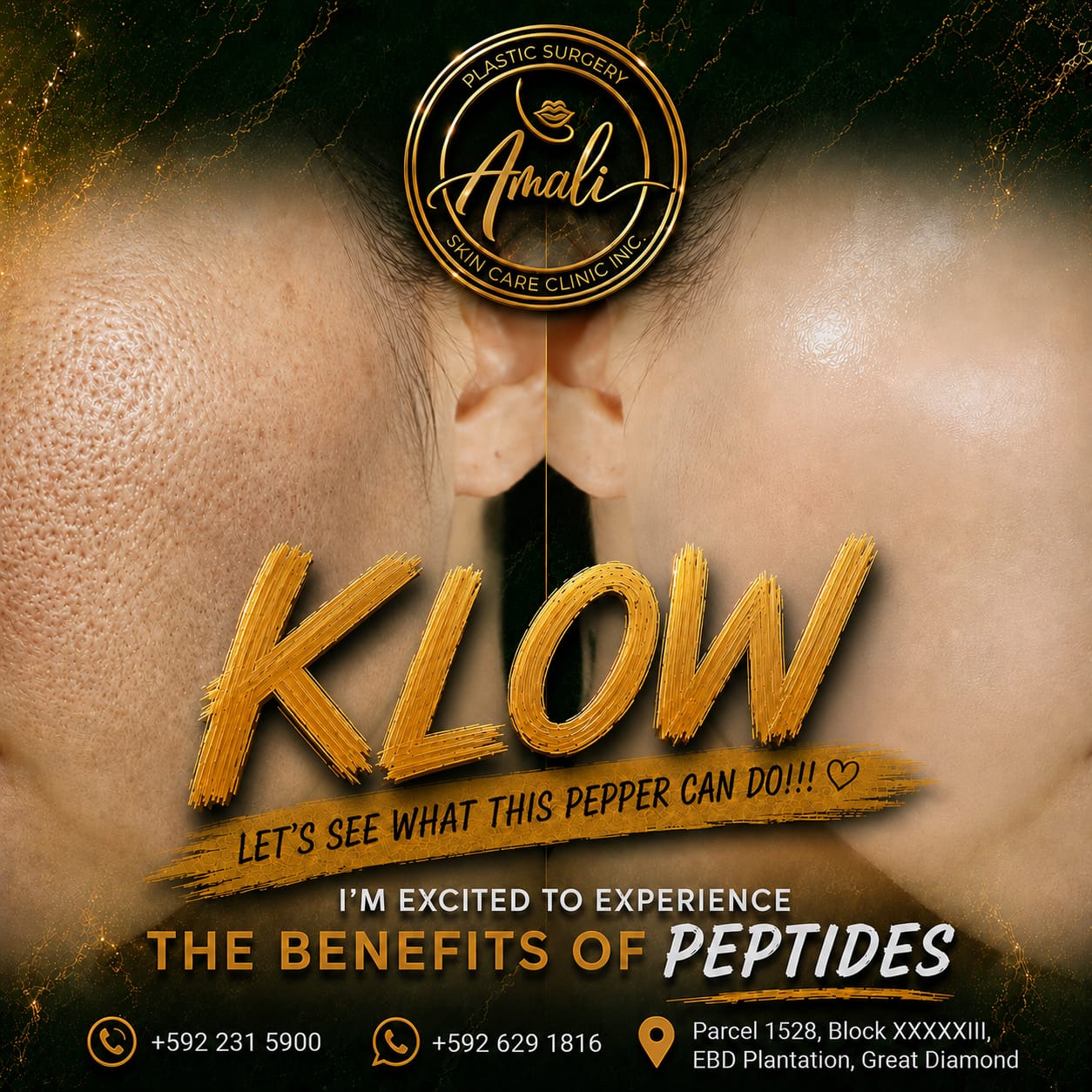 klow skin Amali Mycotoxins in food and oral-supplement Color:White Gummy