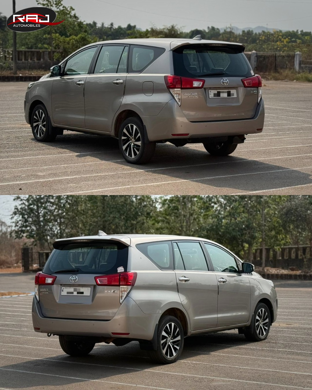 は、15日 Toyota Innova Crysta 2.4 ZX-7 Manual 2021 July 102000kms driven