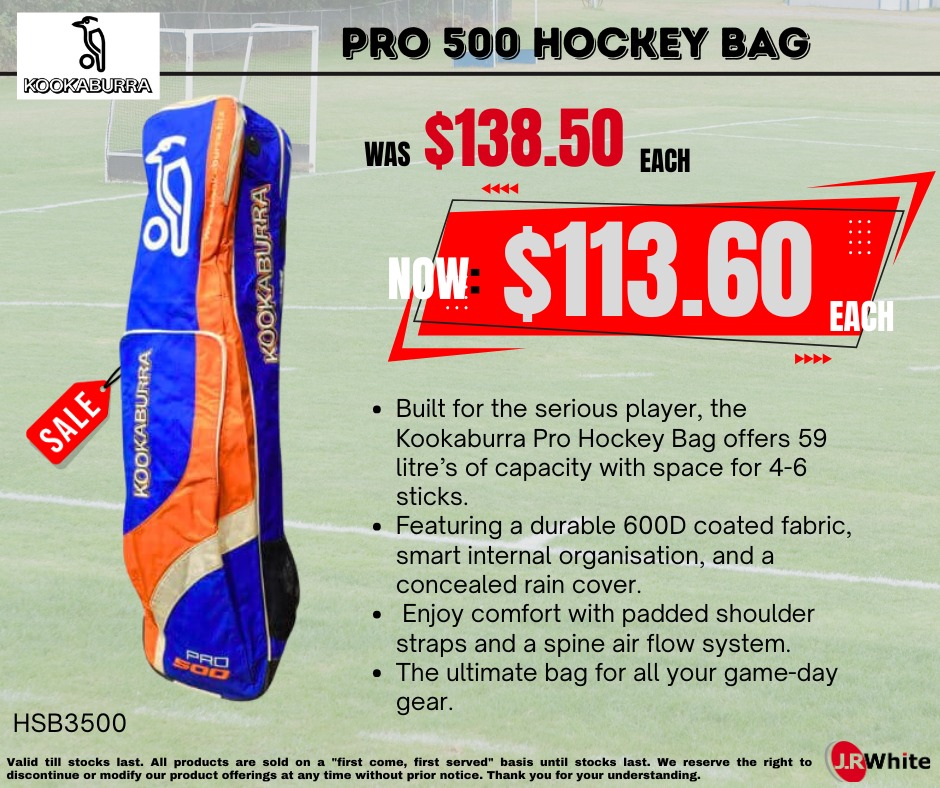 kookaburra hockey bag rain cover Pro HoldAll Kookaburra Hockey Bag | in