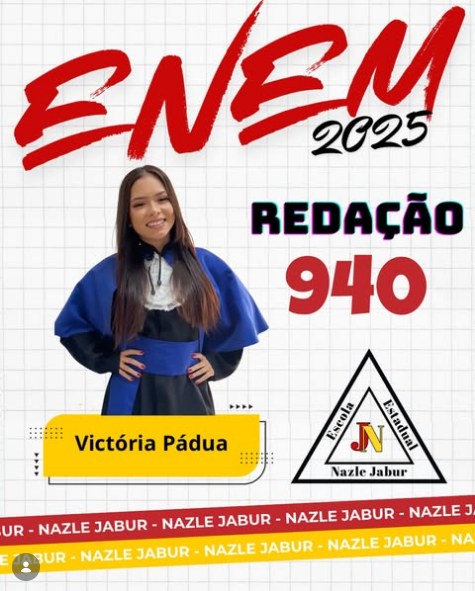 Passos - ALUNA DO NAZLE | é nota gigante na redação Enem 2025: Pelo que ...