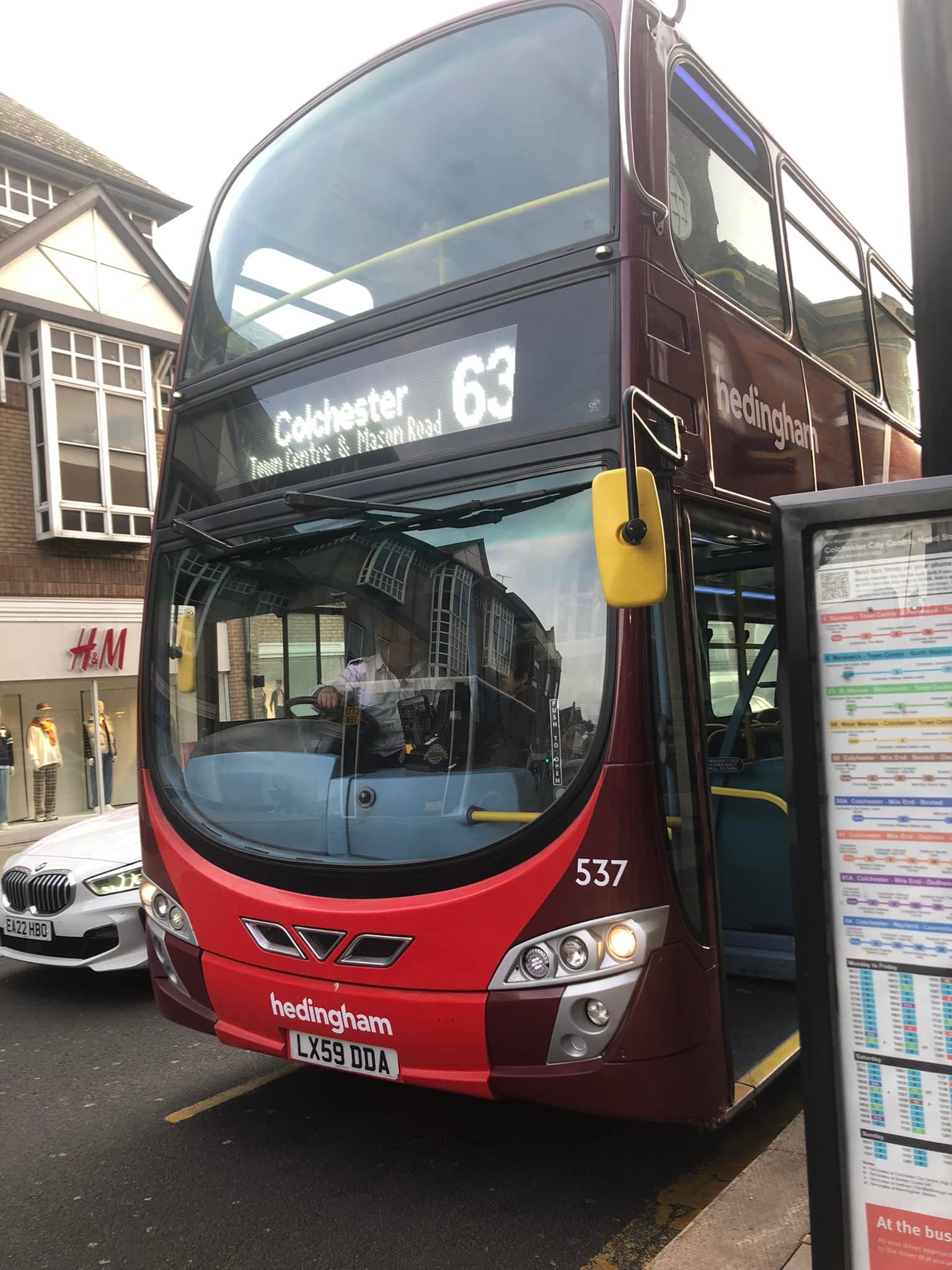 Friends of Buses and Coaches | #rareapperence First Essex in Colchester ...