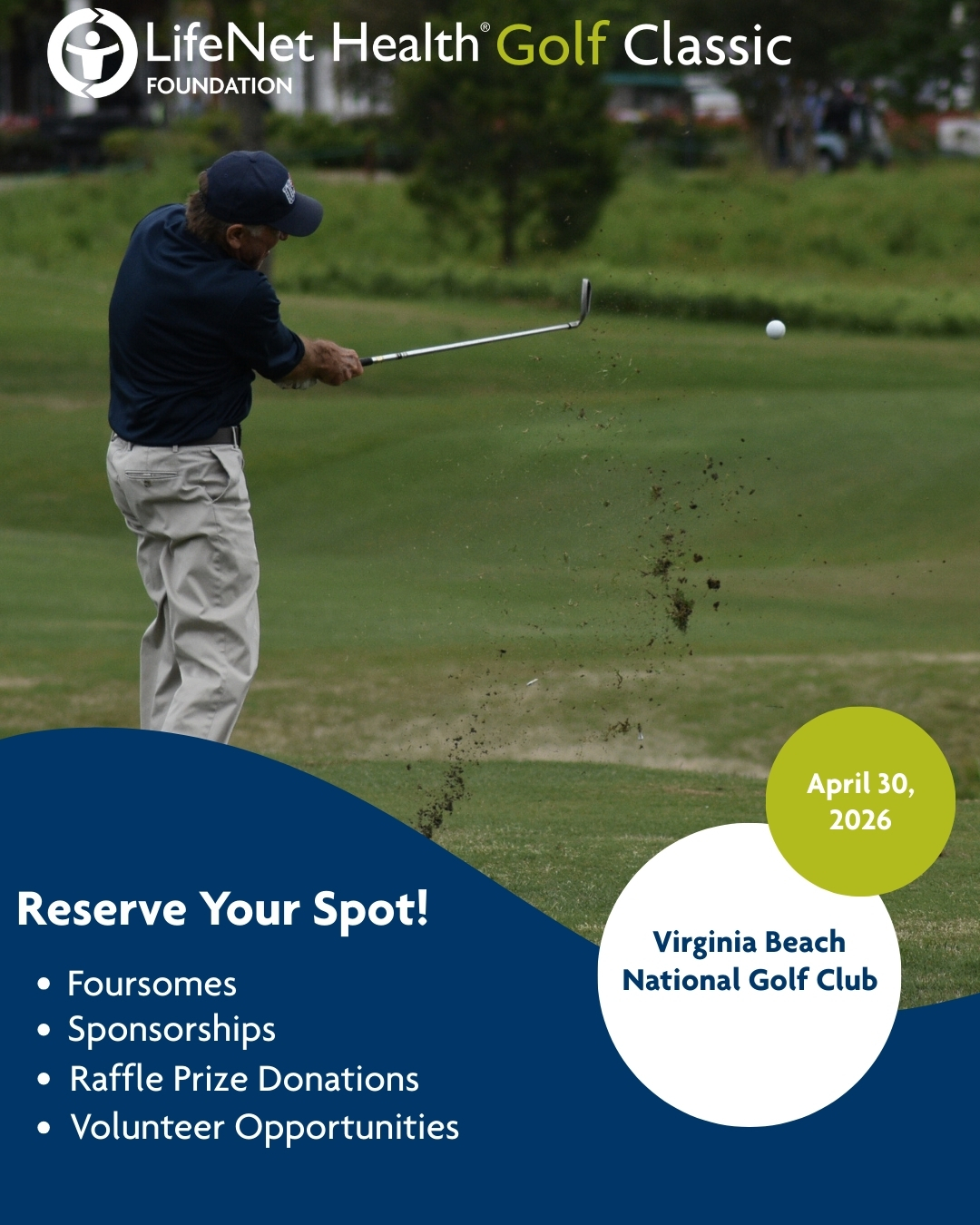 LifeNet - Hit the links for a good cause at the 2026 LifeNet Health ...