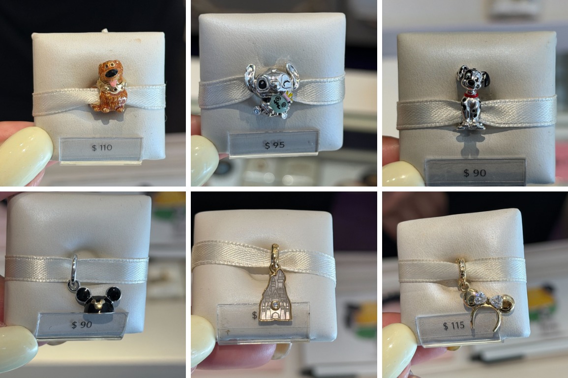 Pandora Charms Featuring Disney Dogs, Castles, and More Now