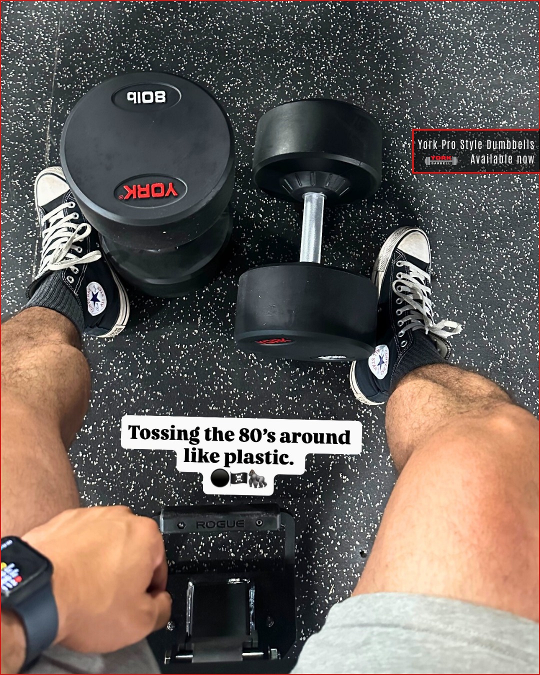 York - When 80’s feel like warm-ups… you know the gear’s built right. 💪 ...