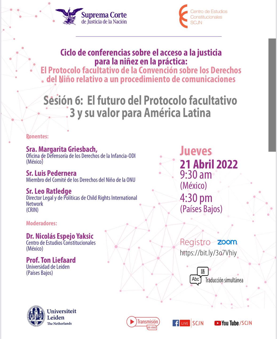 Suprema Corte de Justicia de la Nación - Ciclo de conferencias sobre el ...