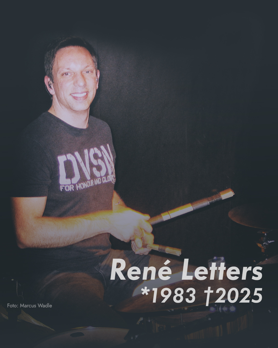 Z1 - Wir trauern um unseren Freund René „Rino“ Letters, der an der ...