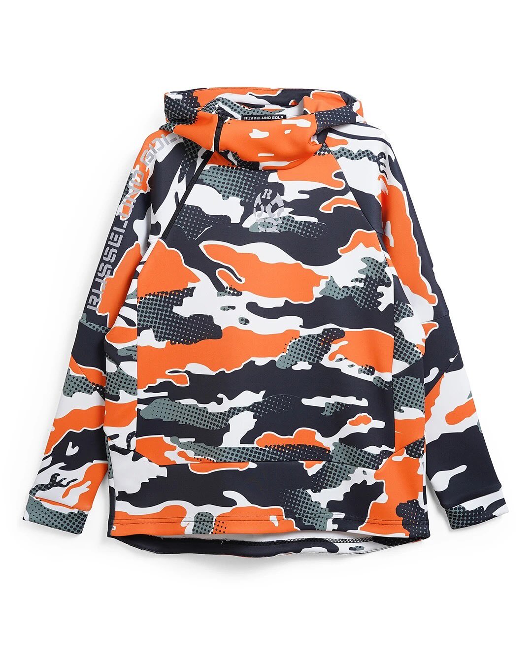 Summer Camo Russeluno メンズウェア Golf Hoodie Gray