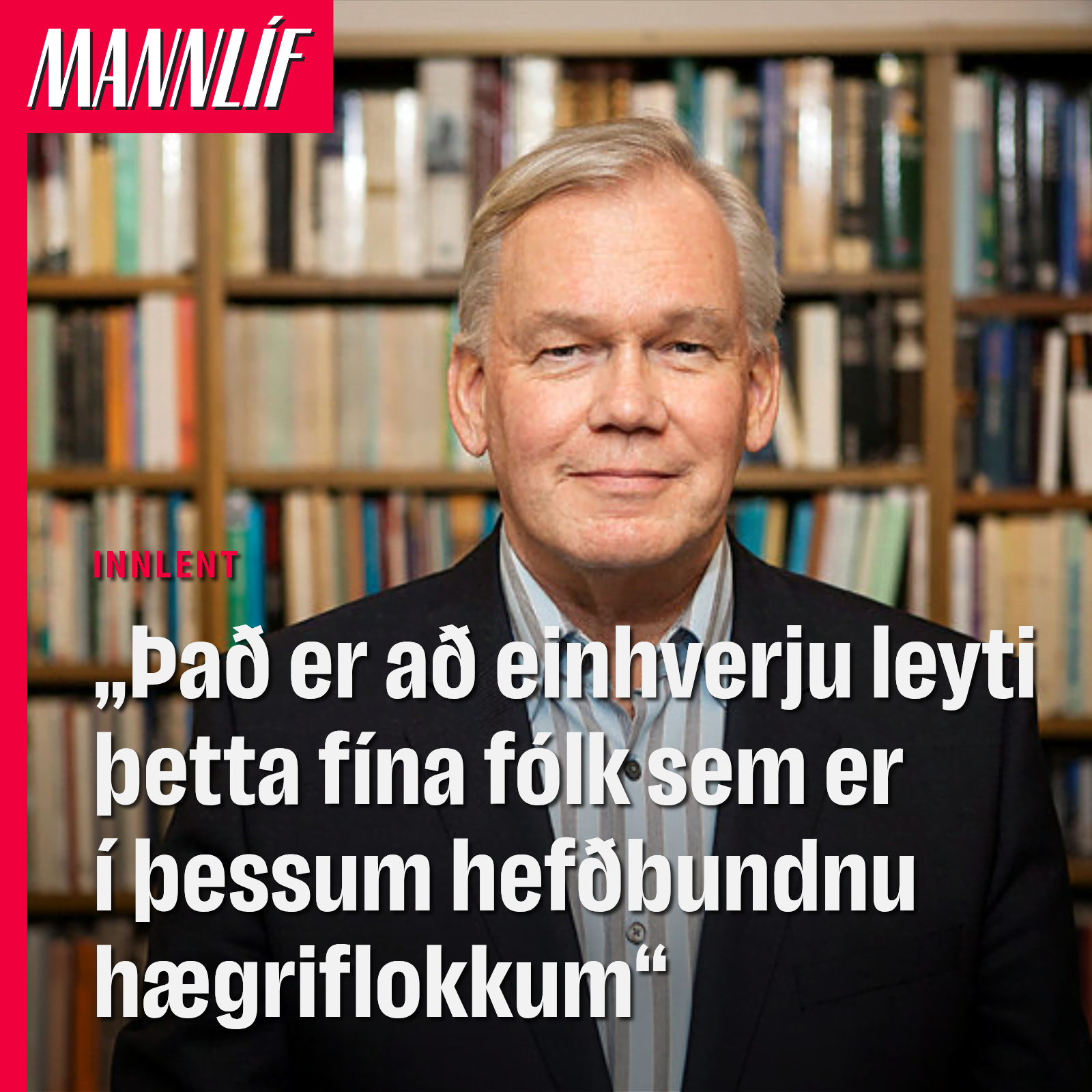 Mannlíf - „Fólk flykkist til Evr­ópu frá menn­ing­ar­heimi sem er fjand ...