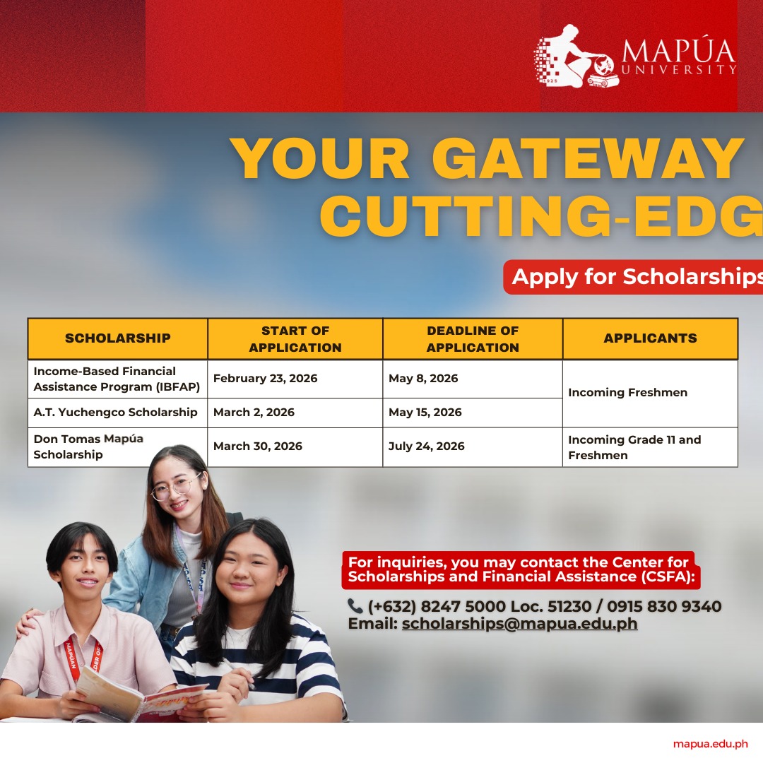 Mapúa University added a new photo. - Mapúa University
