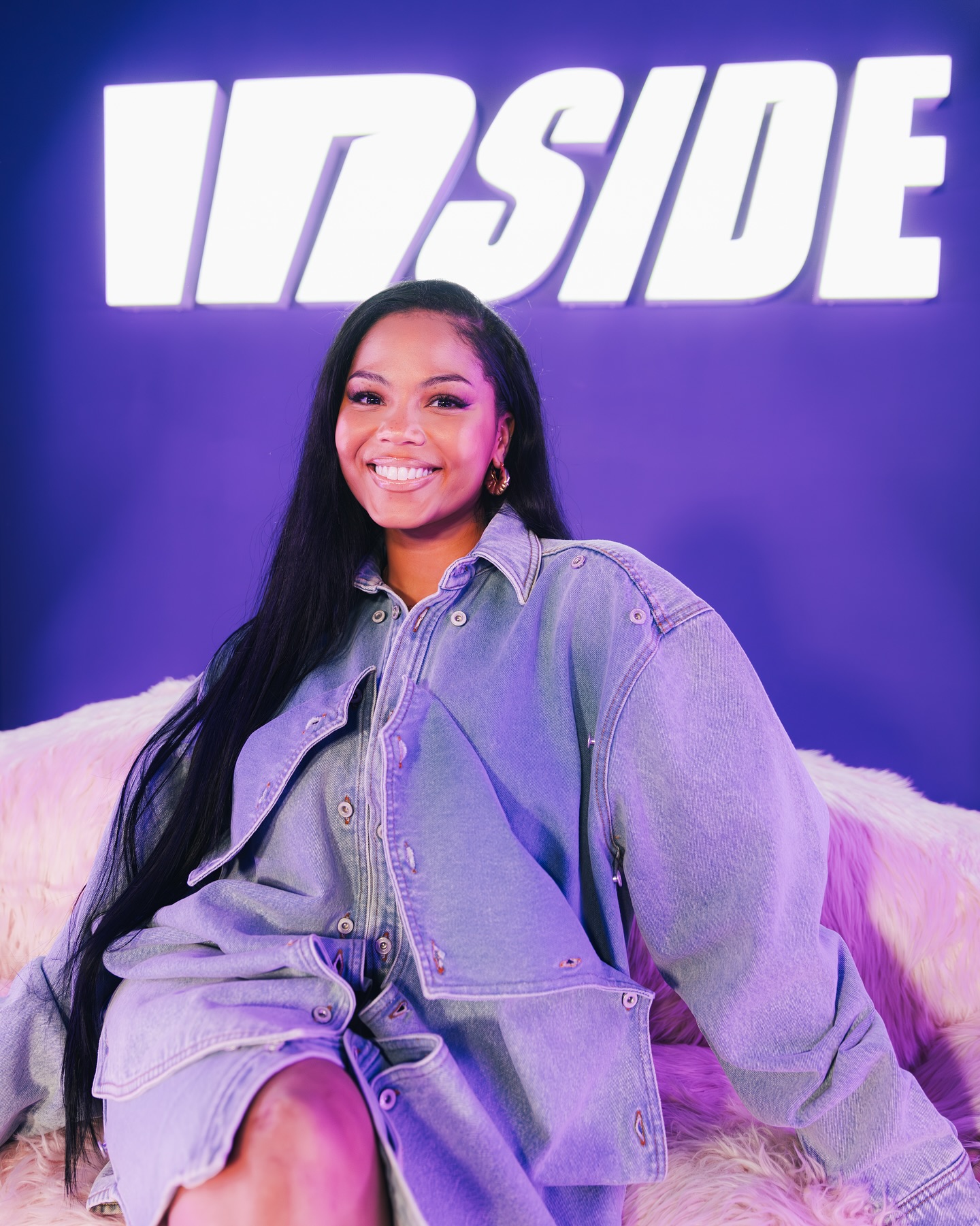 Everyone's fave denim dress deserves it's own post 🥰 Some bts elimination pics from the magnificent @charliewoodwardmedia ✨ Dress/Shirt is @yproject_official for everyone asking @sidemeninside #insideusa