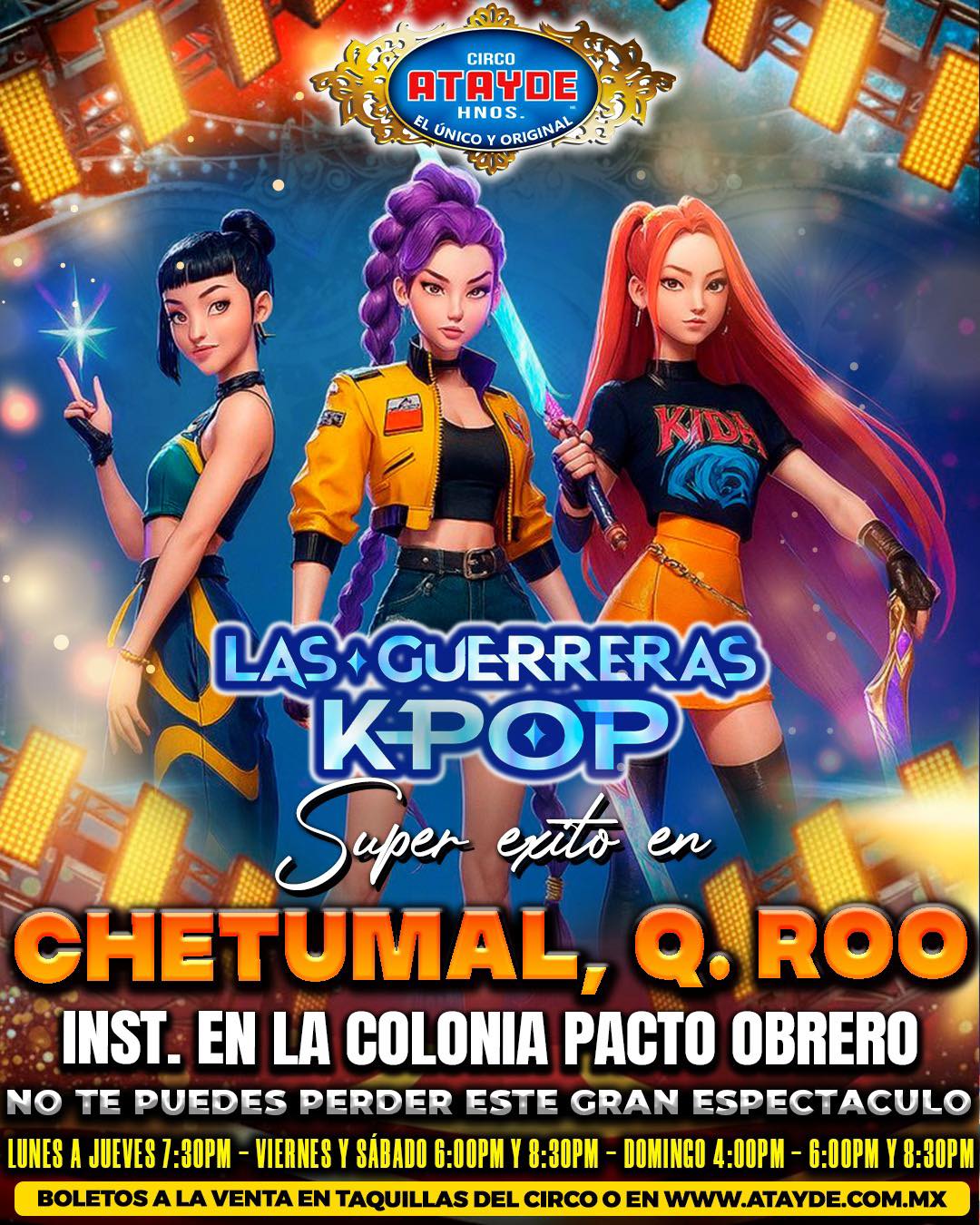 🔥🎪 ¡SÚPER ÉXITO EN CHETUMAL,... - Circo Atayde Hermanos M.R. | Facebook