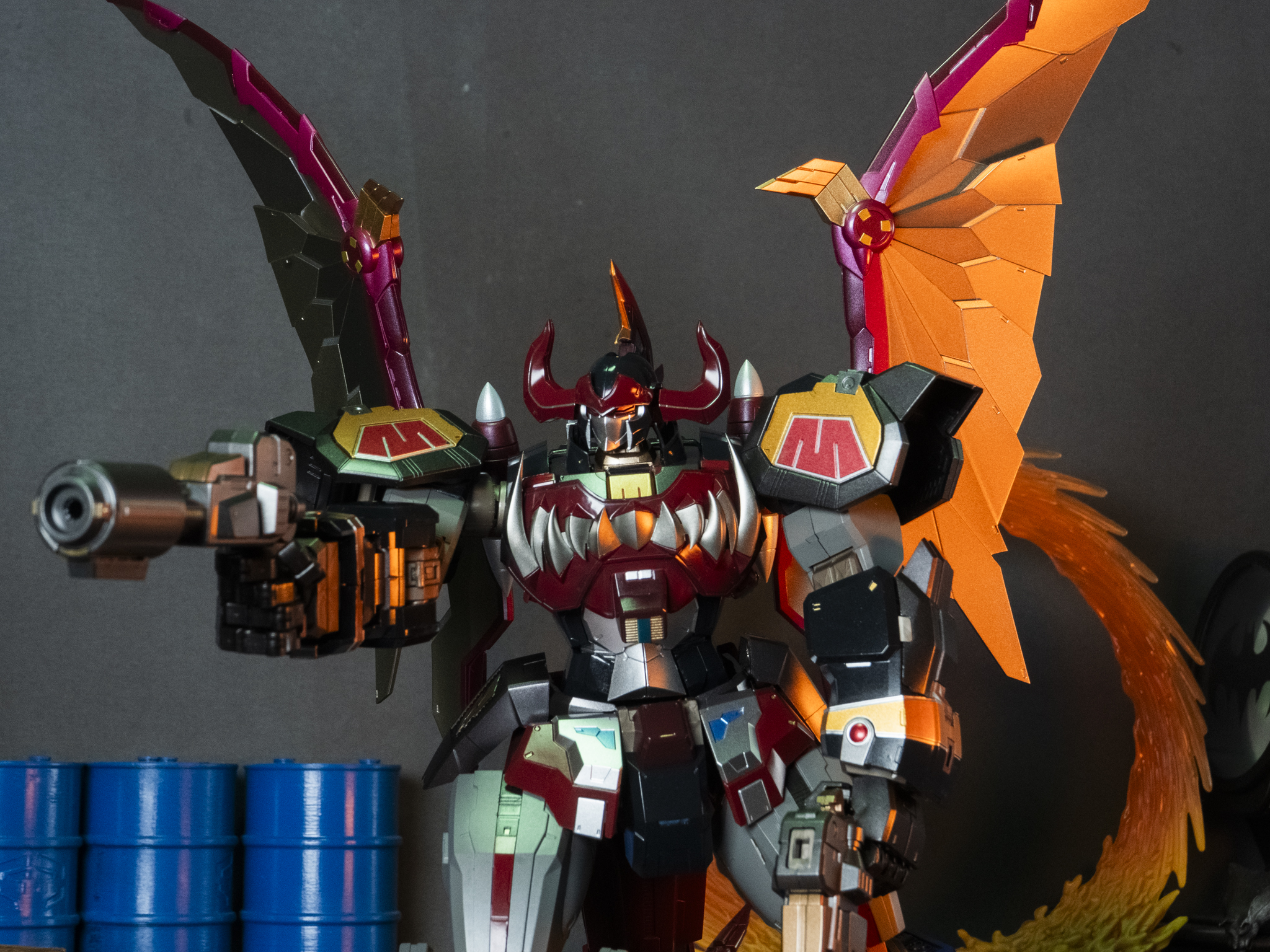 Lucky Cat Micro Cosmos MC-03 Beast Lord aka The Megazord. This