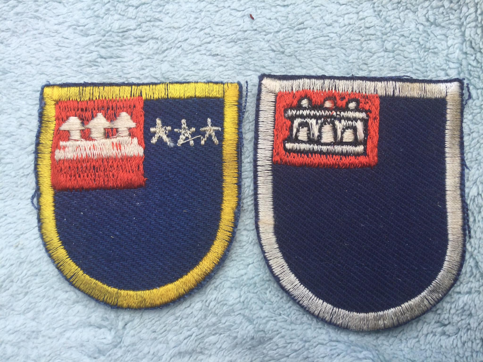 What are these Vietnam War era beret patches?