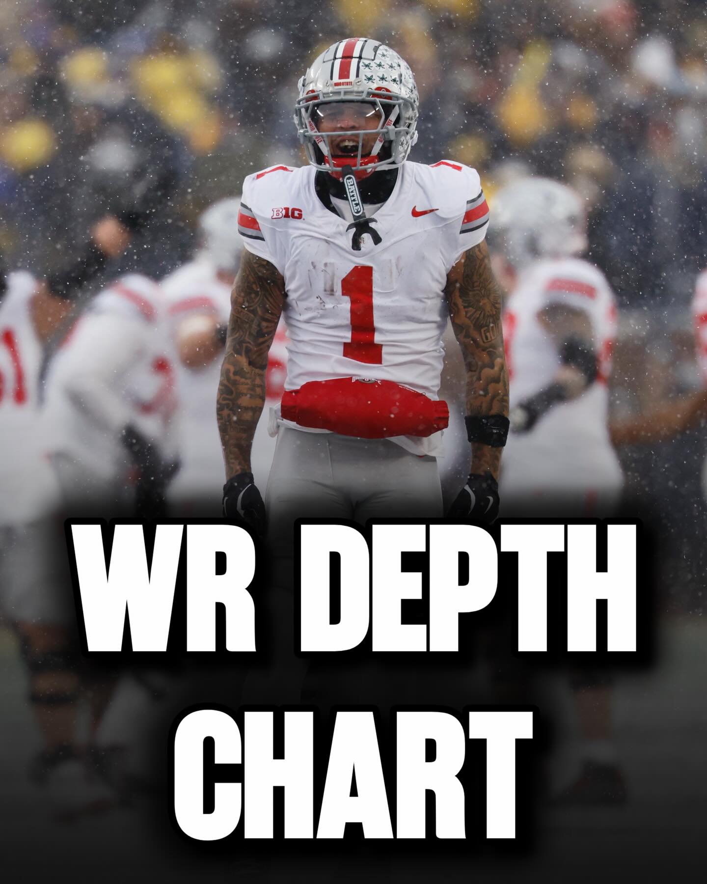 Buckeye Talk - Buckeyes’ 2026 WR Depth Chart Projection... | Facebook