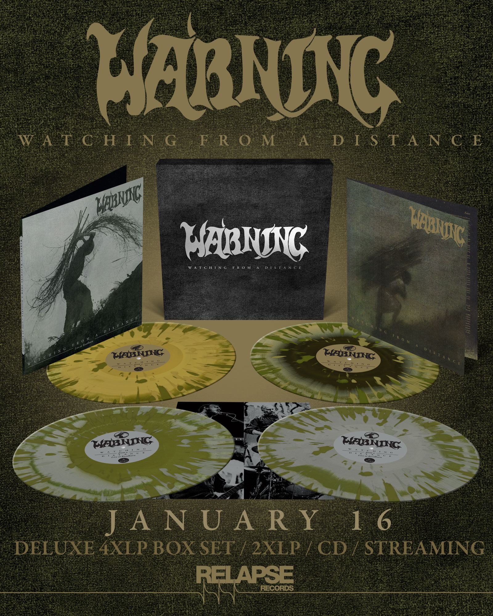 L WARNING コンピレーションアルバム Warning present the 'Watching from a Distance' Deluxe 20th