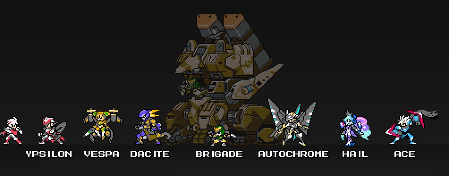 El Pixel Art 8... - Azure Striker Gunvolt A.K.A PistolaVoltio | Facebook