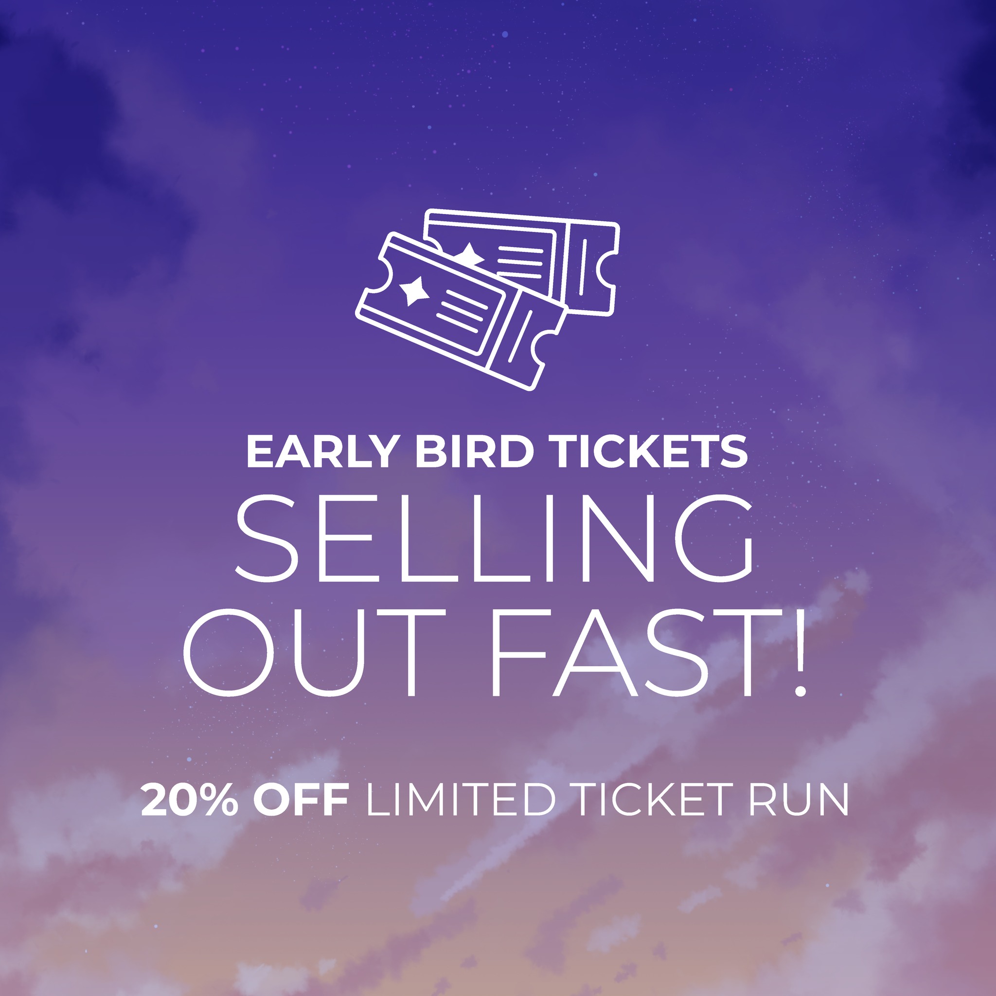 TOKYO - ️ ️TICKETS ARE SELLING FAST ️ ️ EARLY BIRD TICKETS ARE SELLING ...