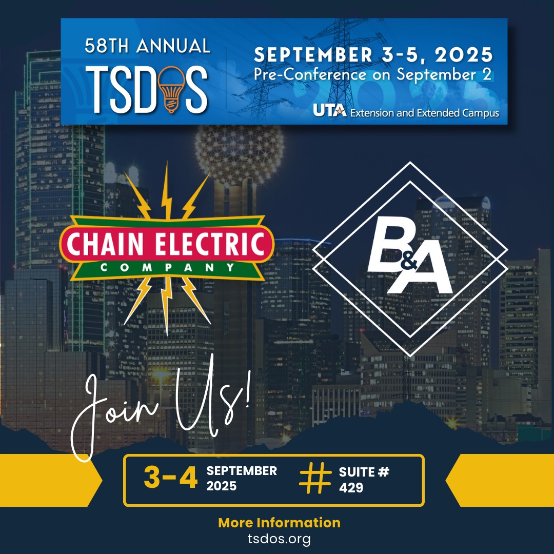 Chain - ⚡ We’re headed to Dallas! ⚡ Chain Electric Company is proud to ...