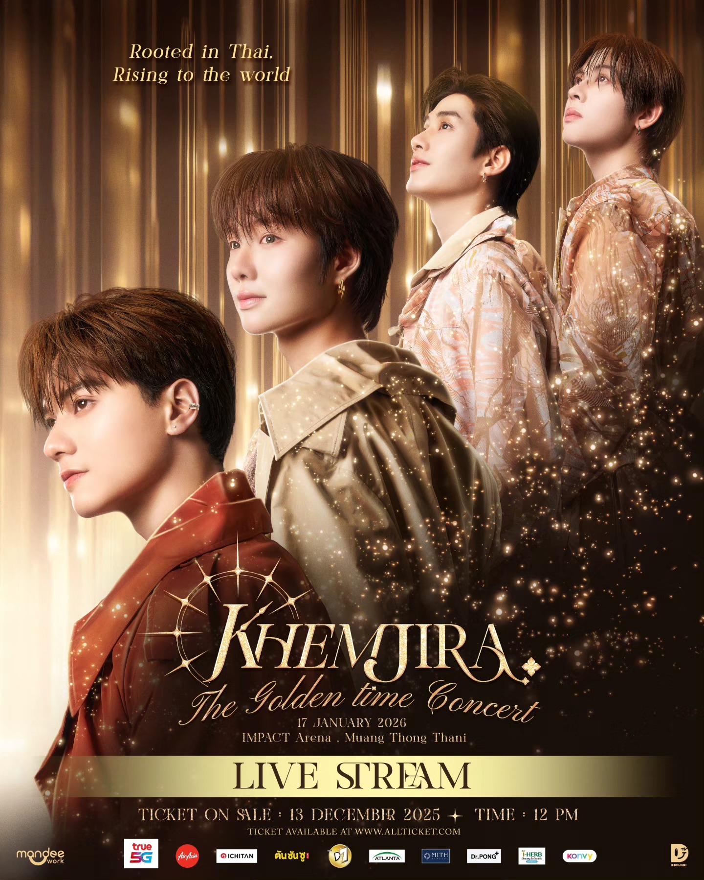 本 Khemjira The Golden Time Concert 写真集