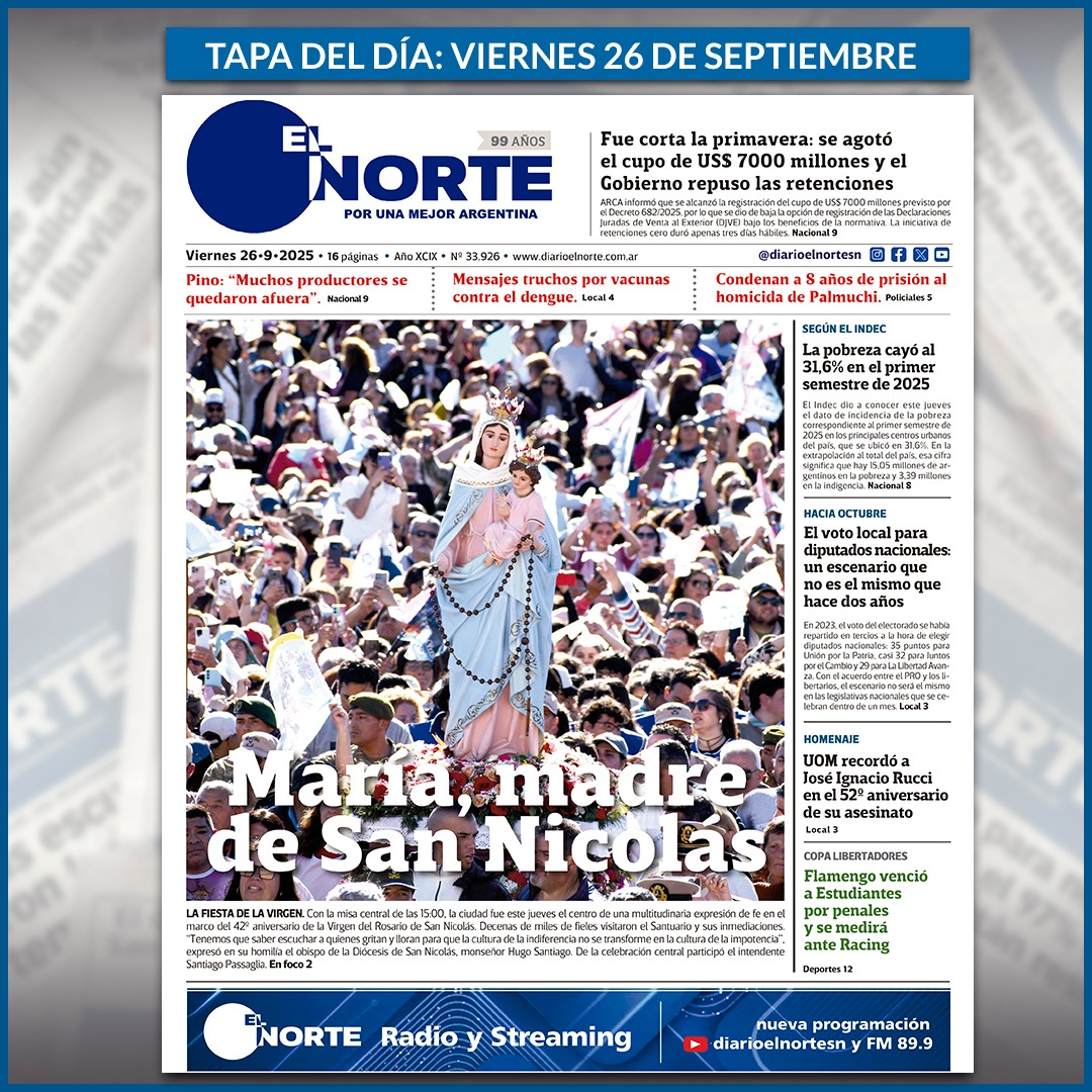 Diario - 📲 Diario EL NORTE viernes 26 de septiembre de 2025 Descarga la ...