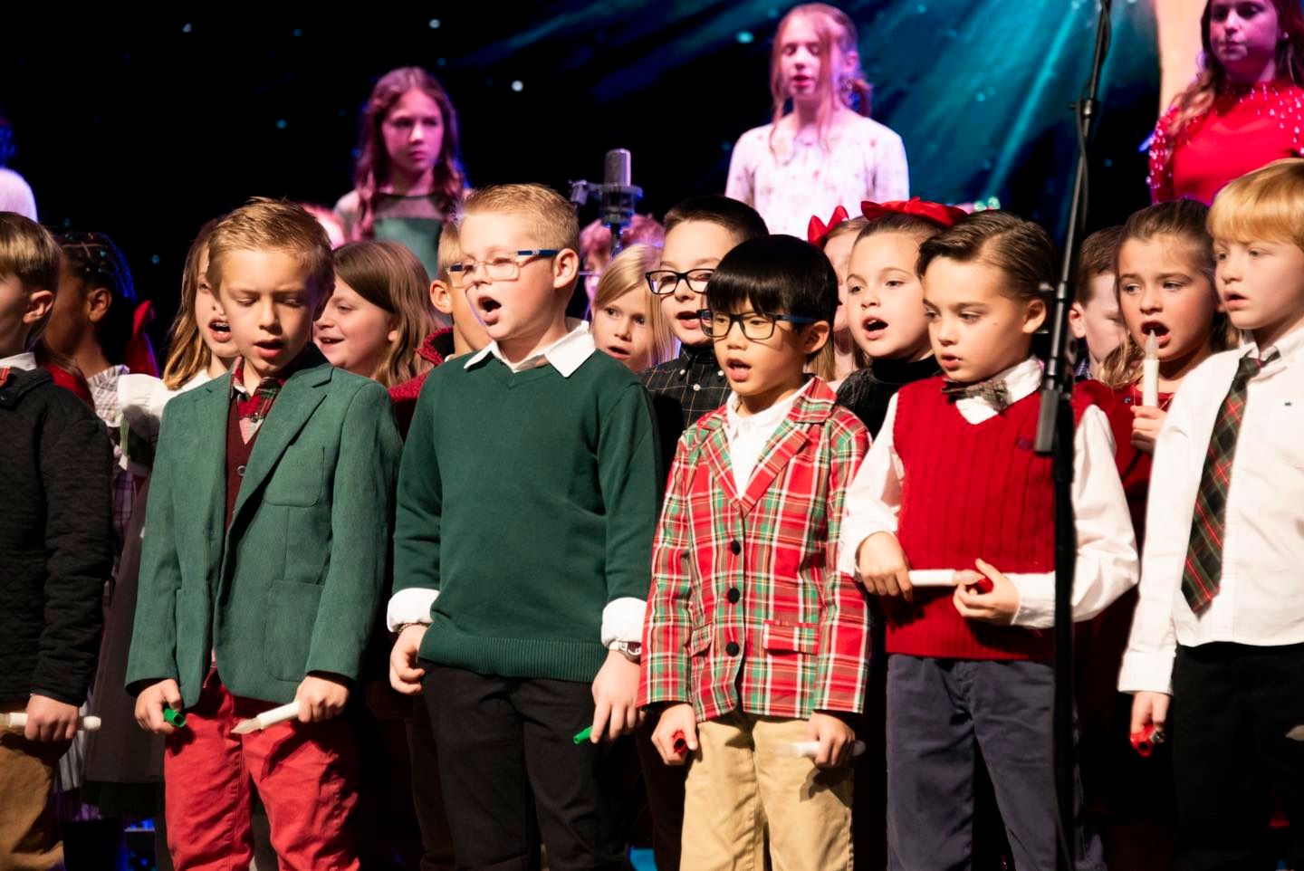 We were blessed by our 1st through 5th graders at a spectacular 