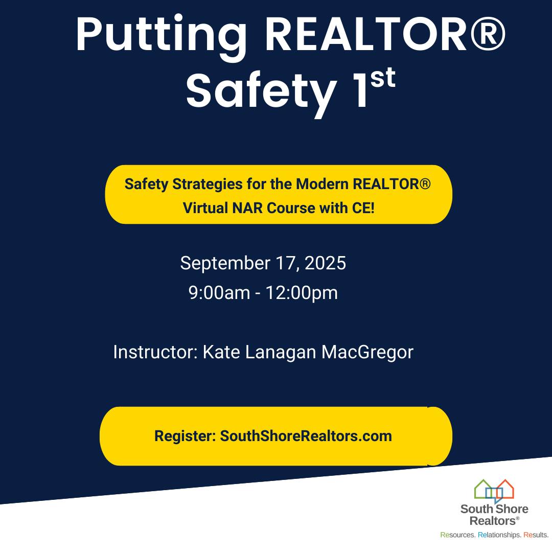 Reminder to register for the... - South Shore Realtors | Facebook