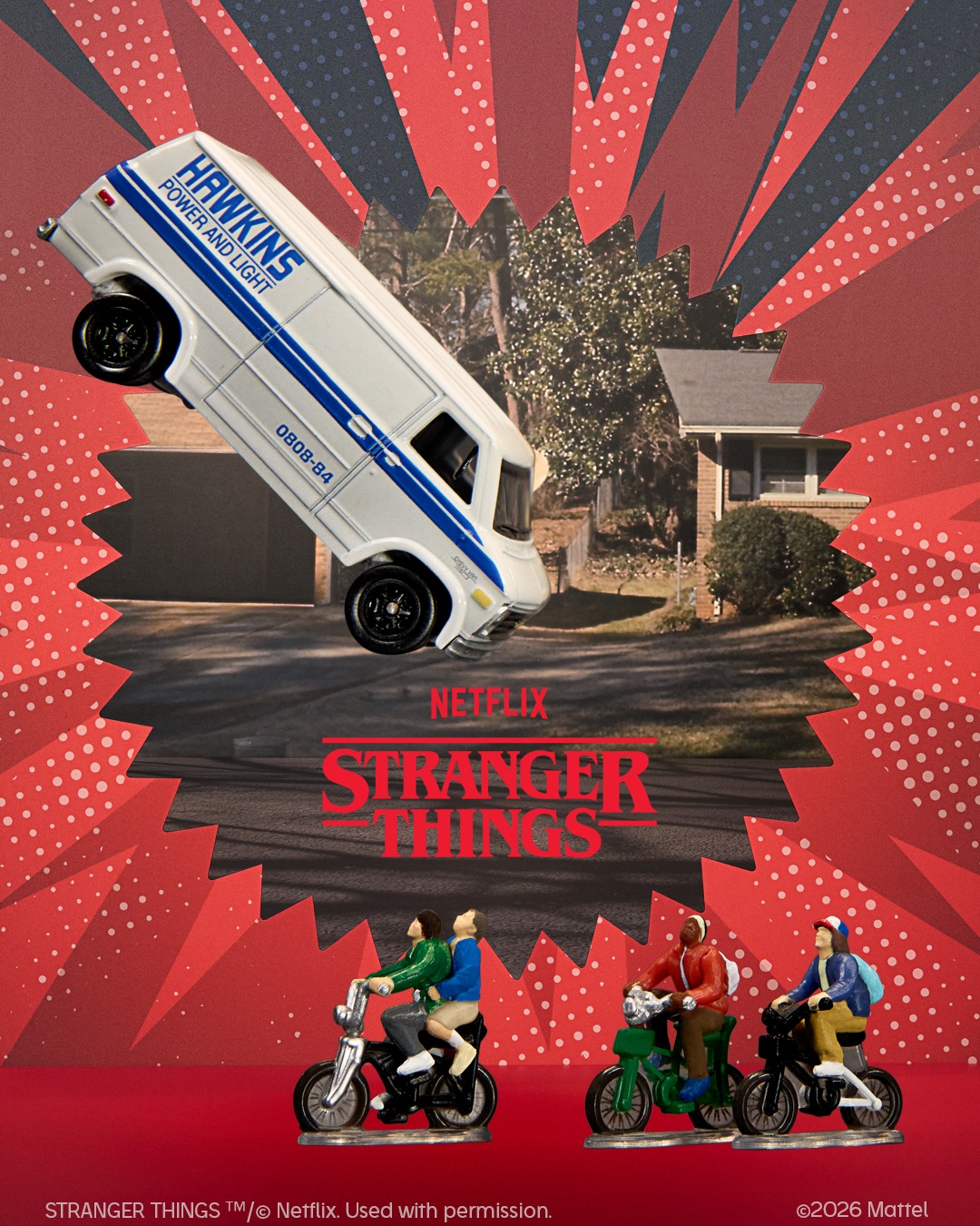 Relive the series with the Hot Wheels Stranger Things 10th