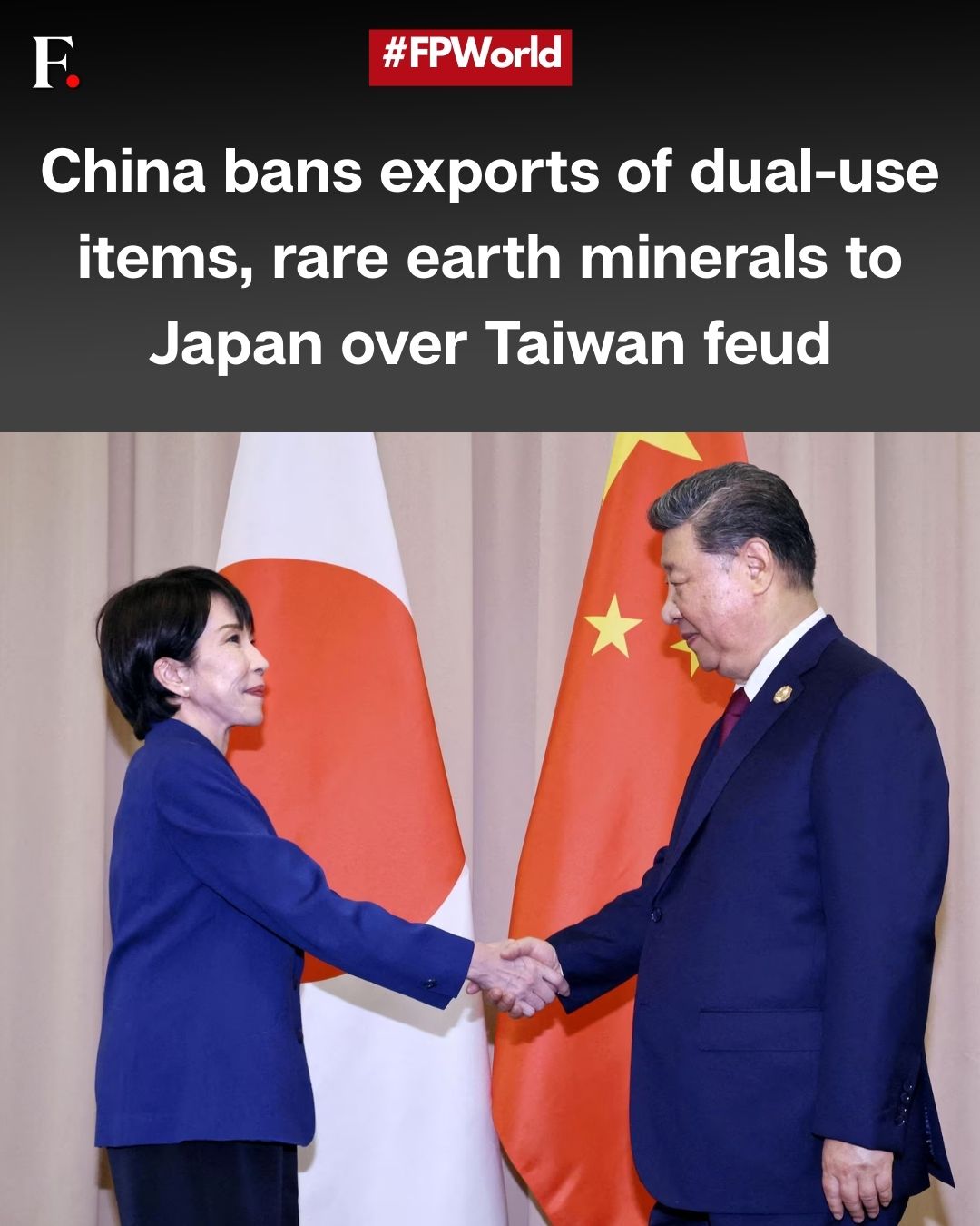 FirstpostNews: China has banned the export of some rare earth