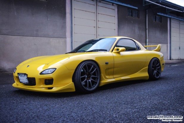 WORK Wheels New Zealand - CAR: Mazda RX7 WHEELS: WORK Emotion CR Kiwami ...