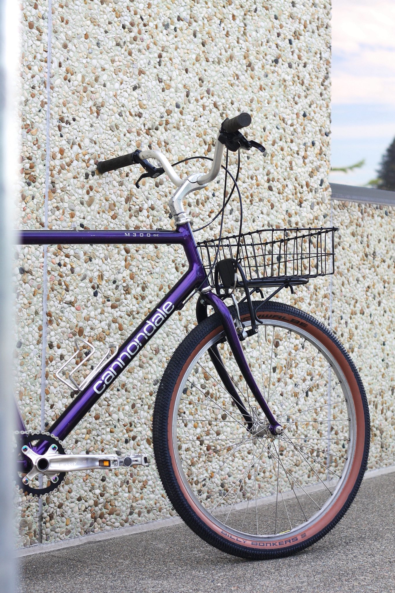 Recent build. '95 Cannondale M300 SE 1x9 IG @honestbicycle