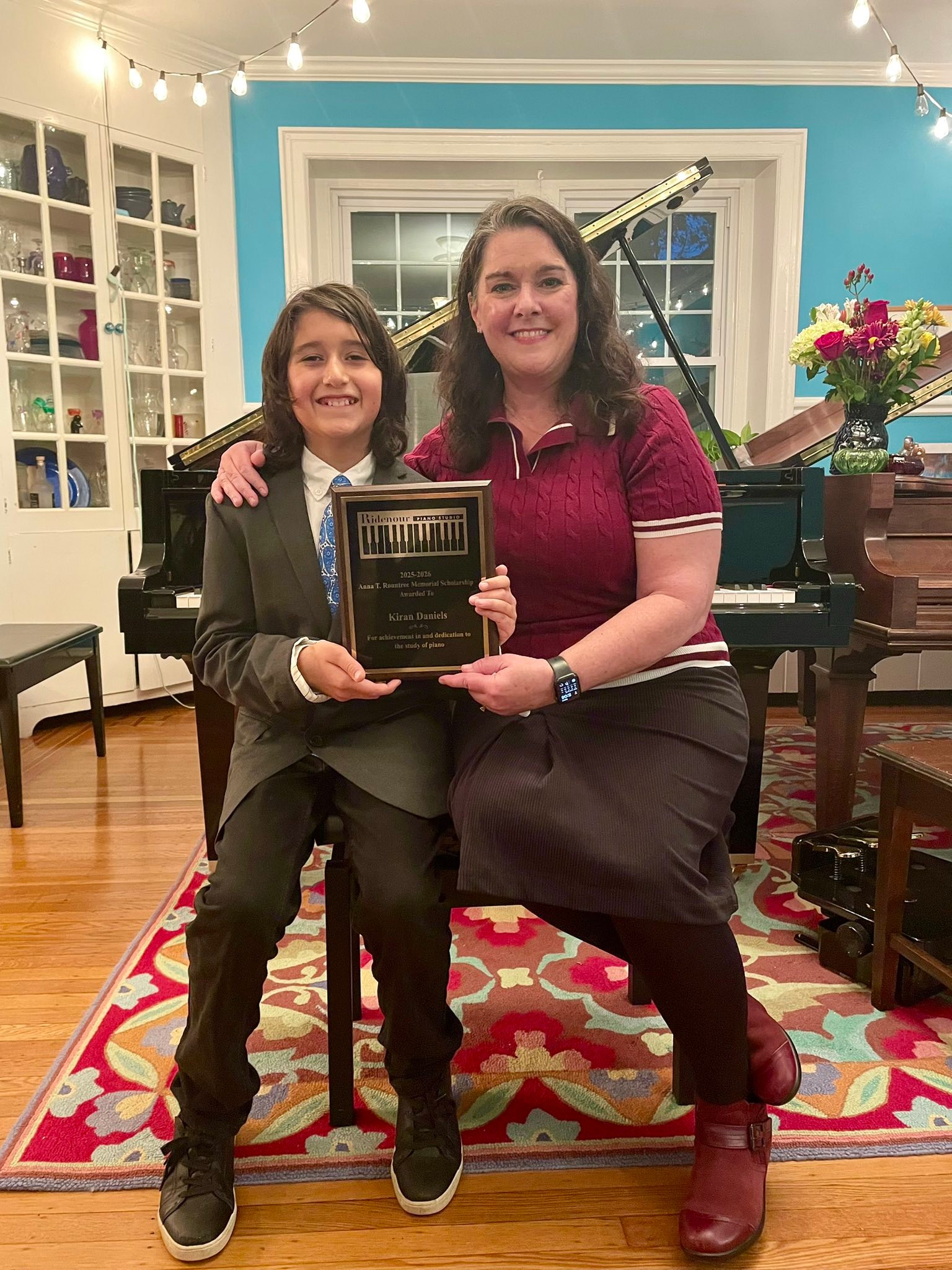Ridenour - Congratulations to Kiran Daniels for receiving the Anna T ...
