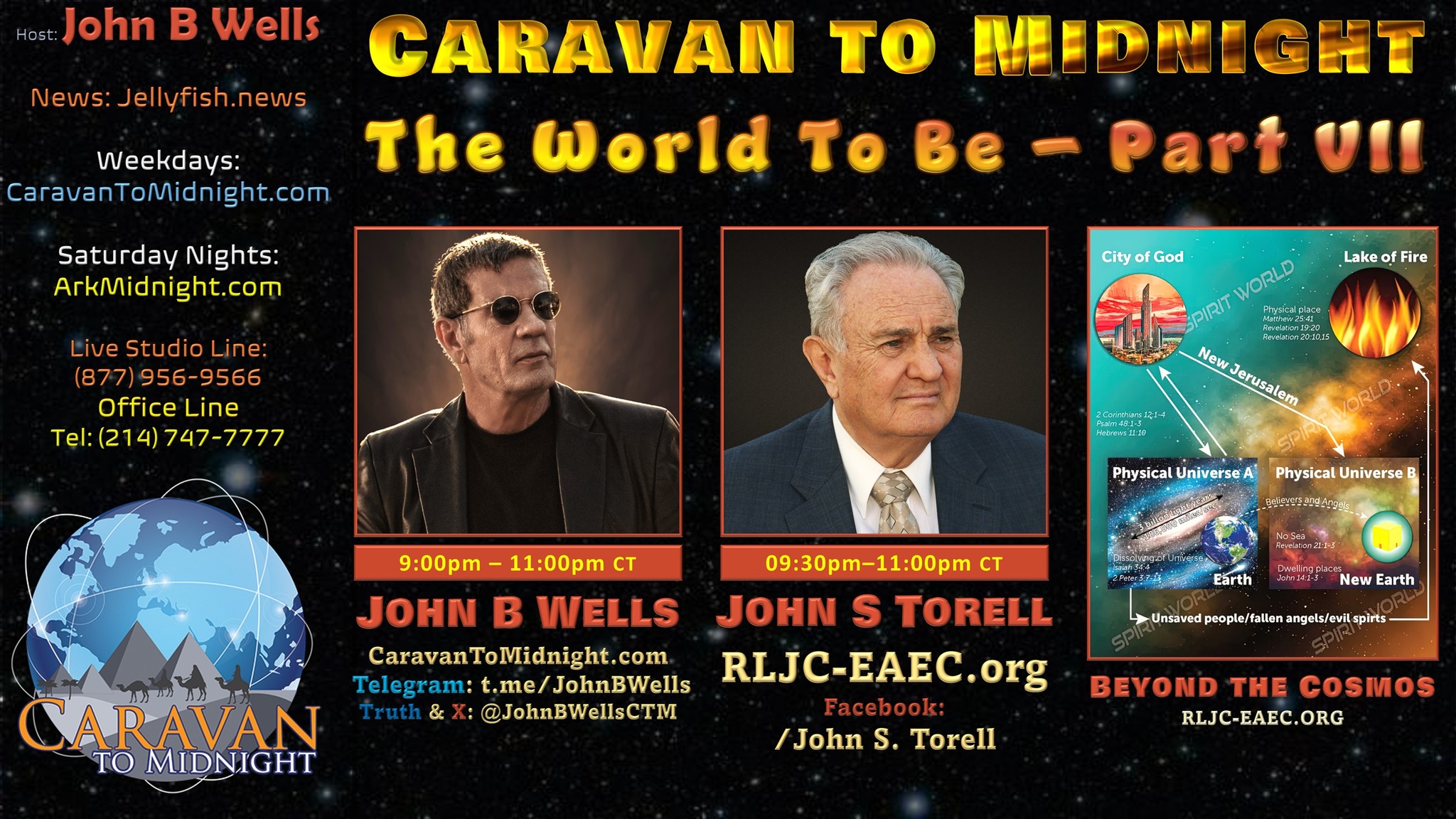 Caravan - #CTM Tonight Topic: The World To Be – Part VII Start: 8:30pm ...