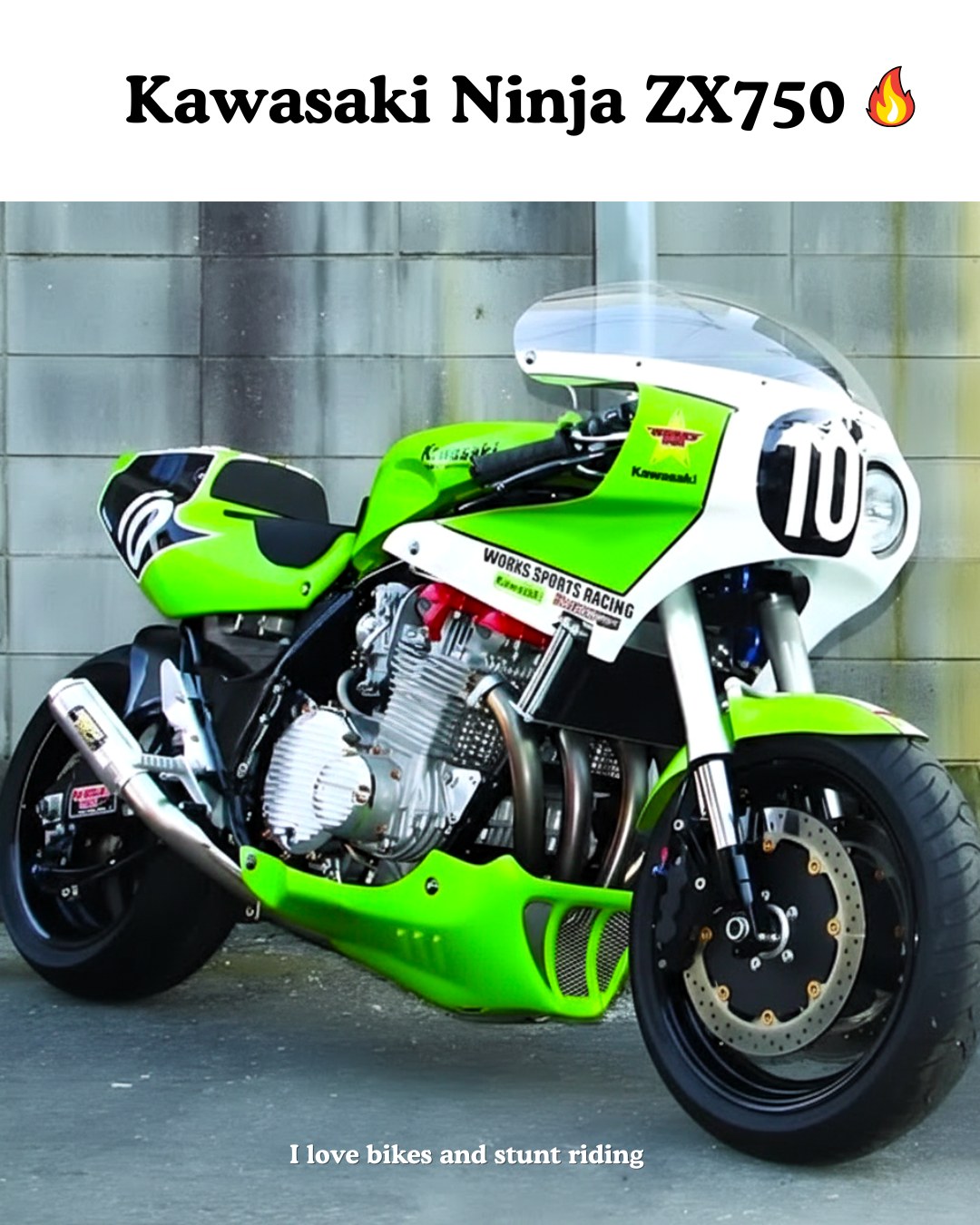 Kawasaki Ninja ZX750: A Legend Unleashed ❤ Experience the raw