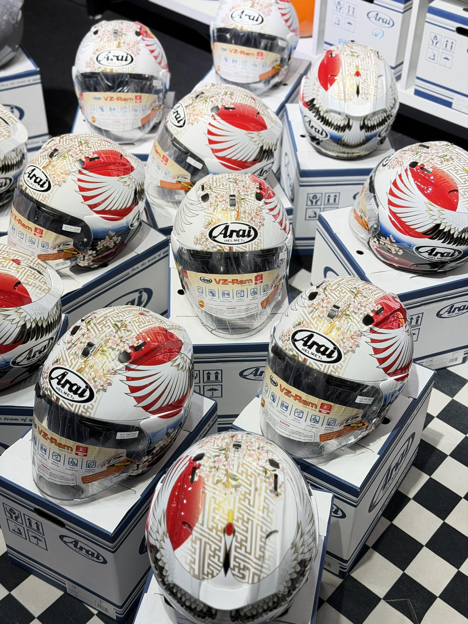 Readystock. Arai Vz-Ram Tsubasa Original ✓SIRIM APPROVED Size M