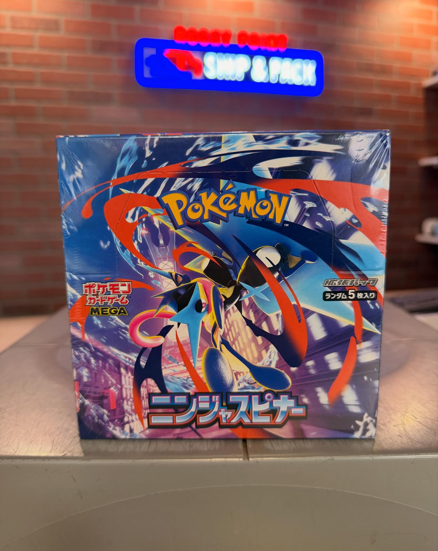 Pokemon Japanese packs are in store now—including the new Ninja 