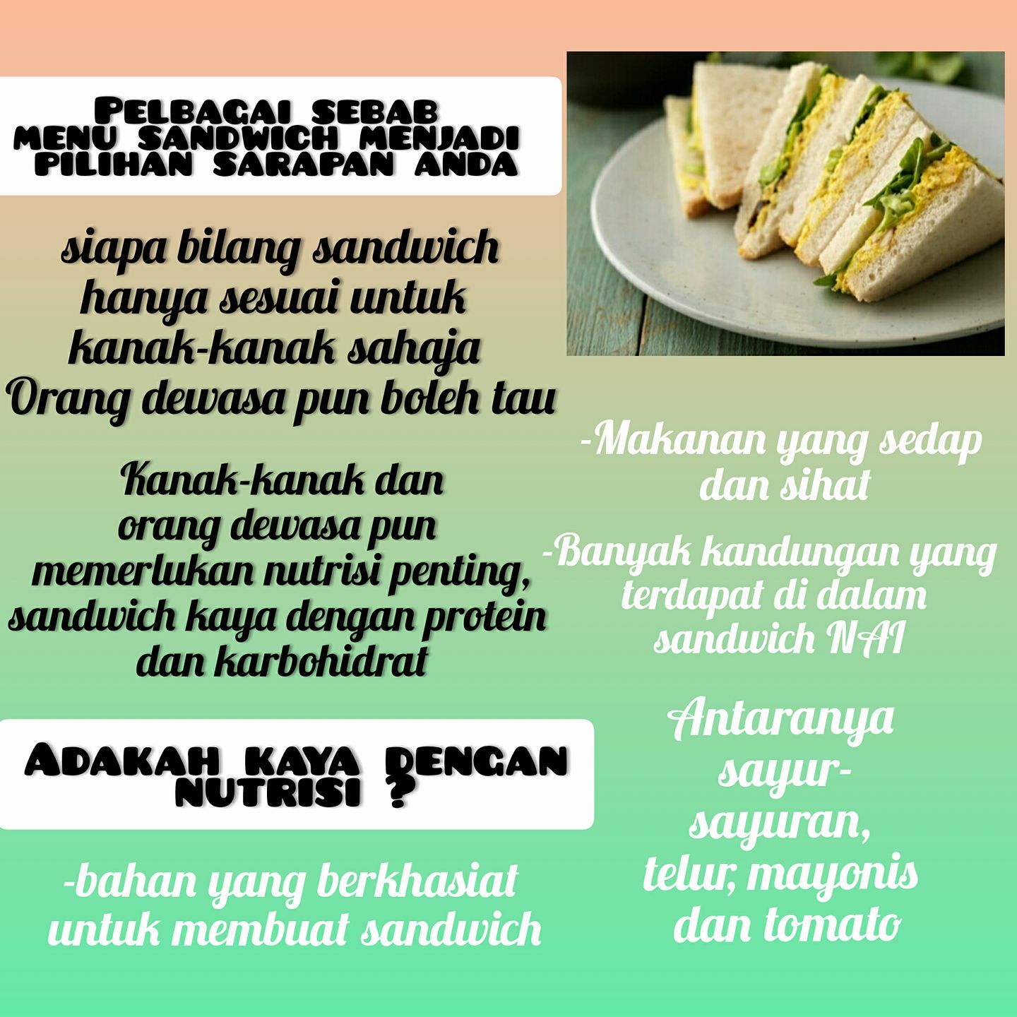 Sandwich Nai Home Facebook