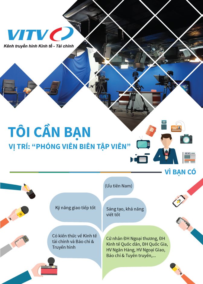 Tuyển dụng Kênh truyền hình VITV | Hanoi